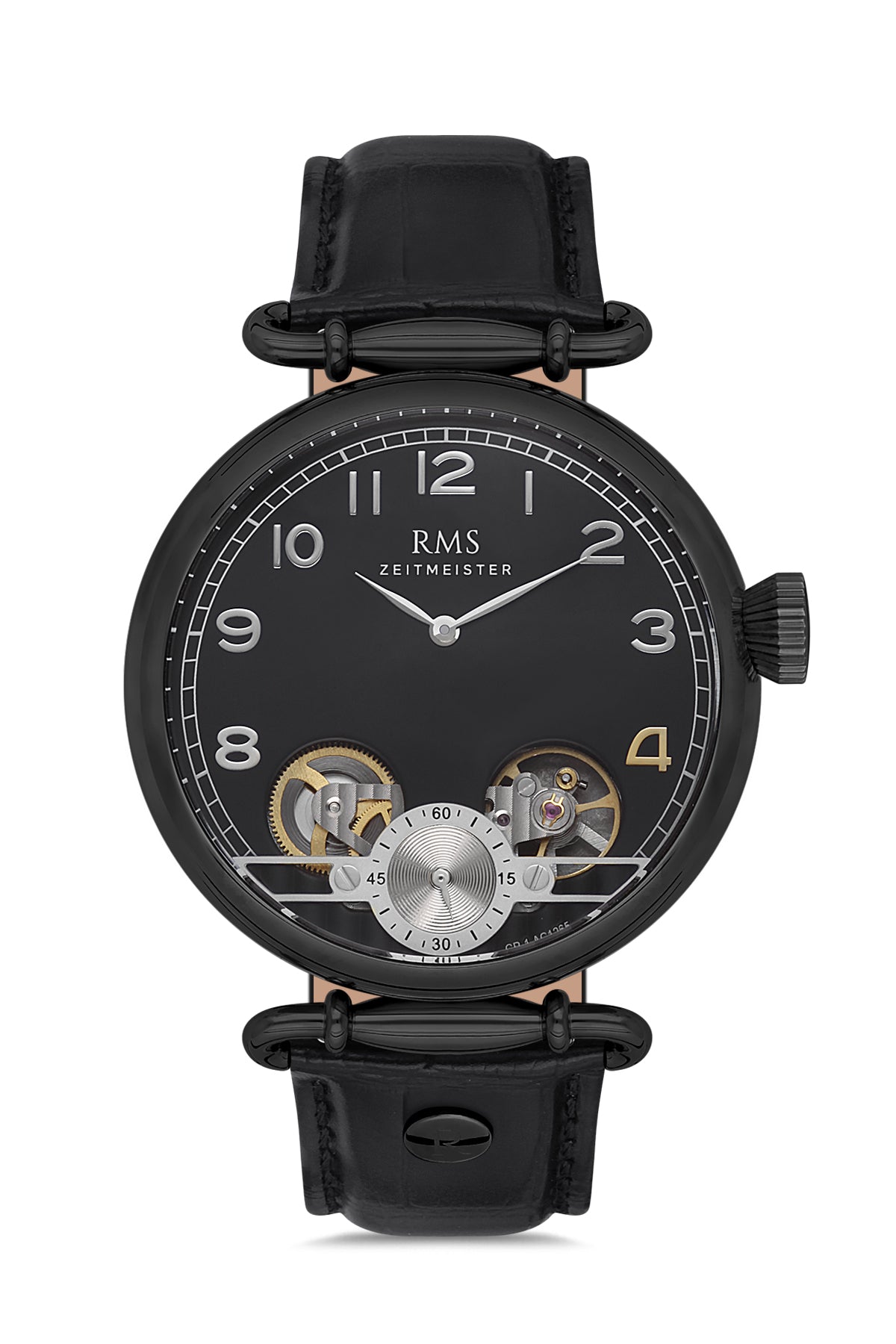 RMS GREEN DIAL SILVER PLATED MEN'S WATCH - RMS.1.AG1267.11