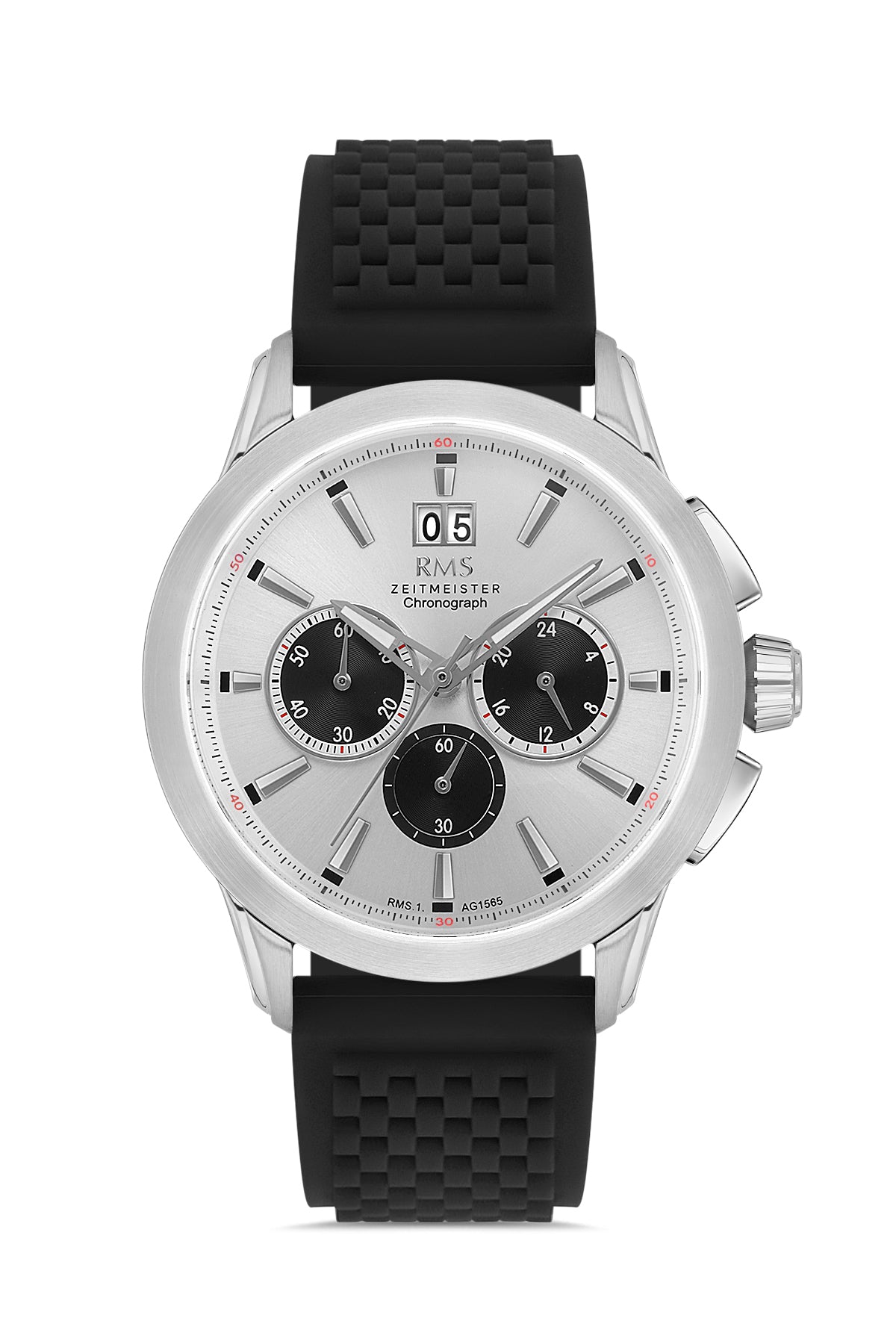 RMS Gümüş Kadran Gümüş Kaplama Erkek Kol Saati