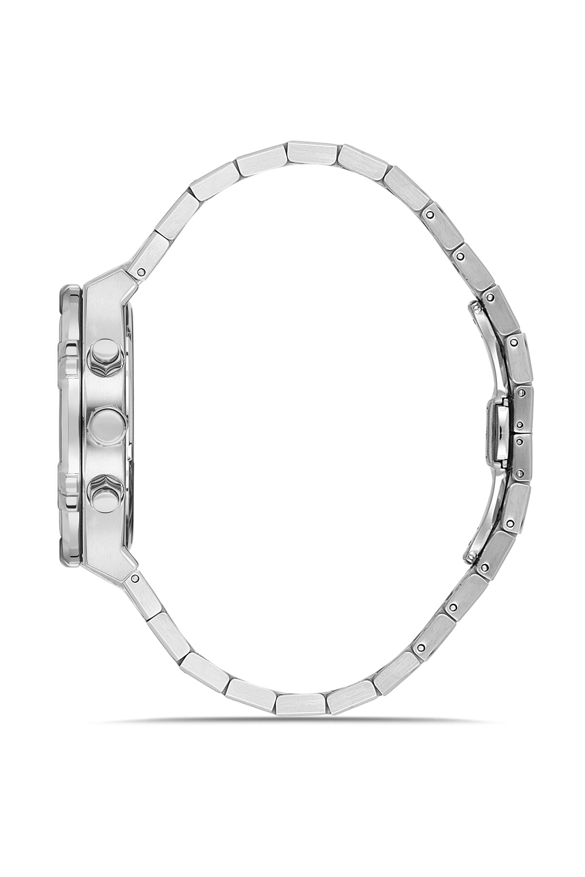 RMS Black Dial Silver-Plated Men's Watch - RMS.1.AG1542.03 - 3