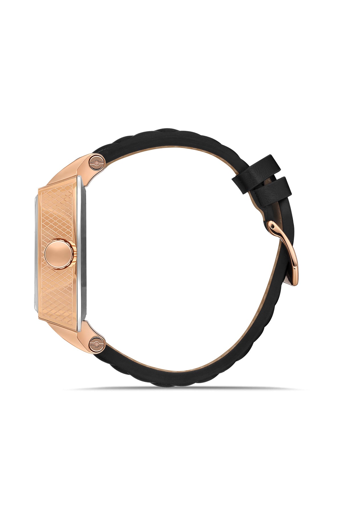 RMS Black Dial Rose Coated Men's Watch - RMS.1.AG1054.01