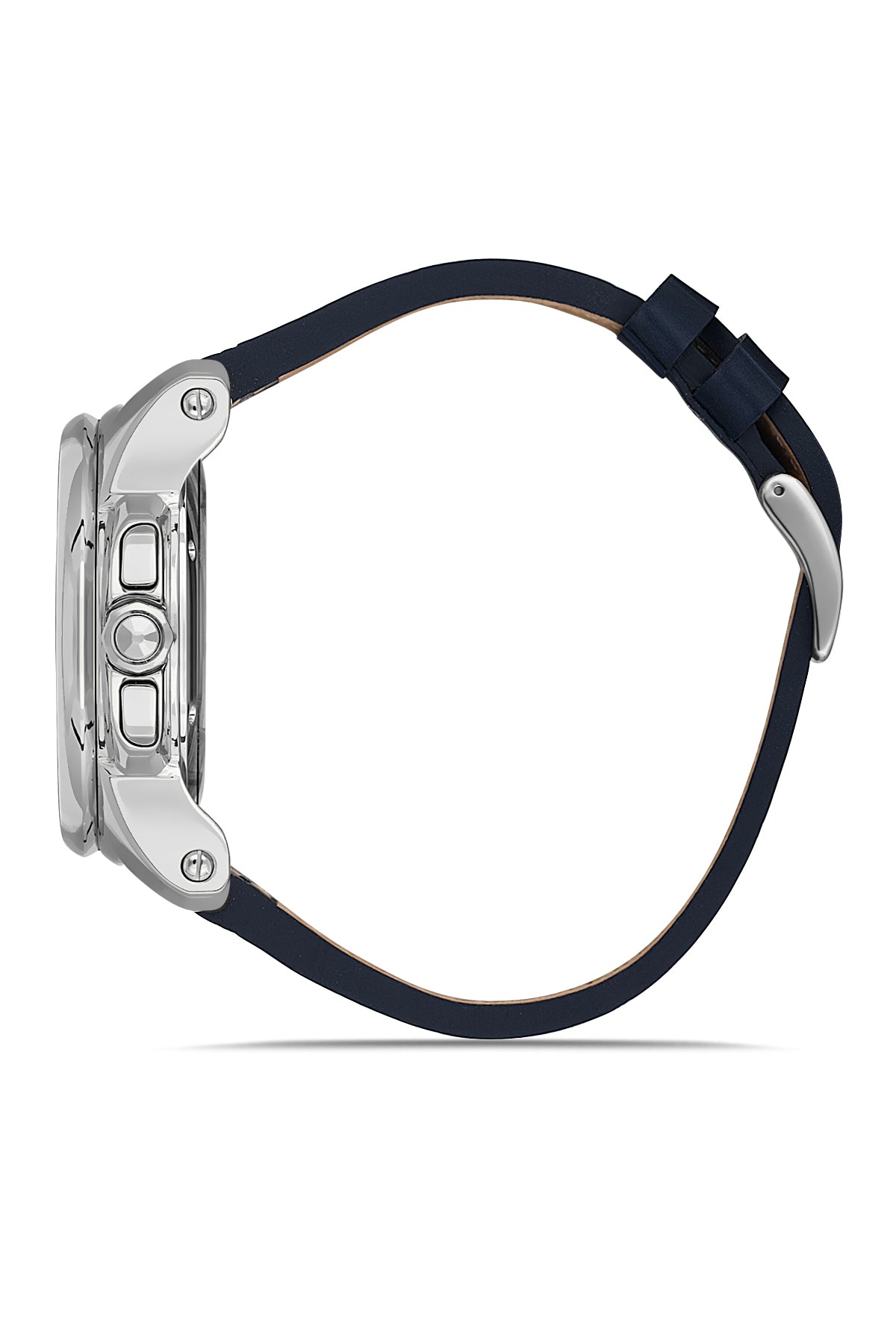 RMS Herrenuhr mit blauem Zifferblatt und silberner Beschichtung - RMS.1.AG1058.10