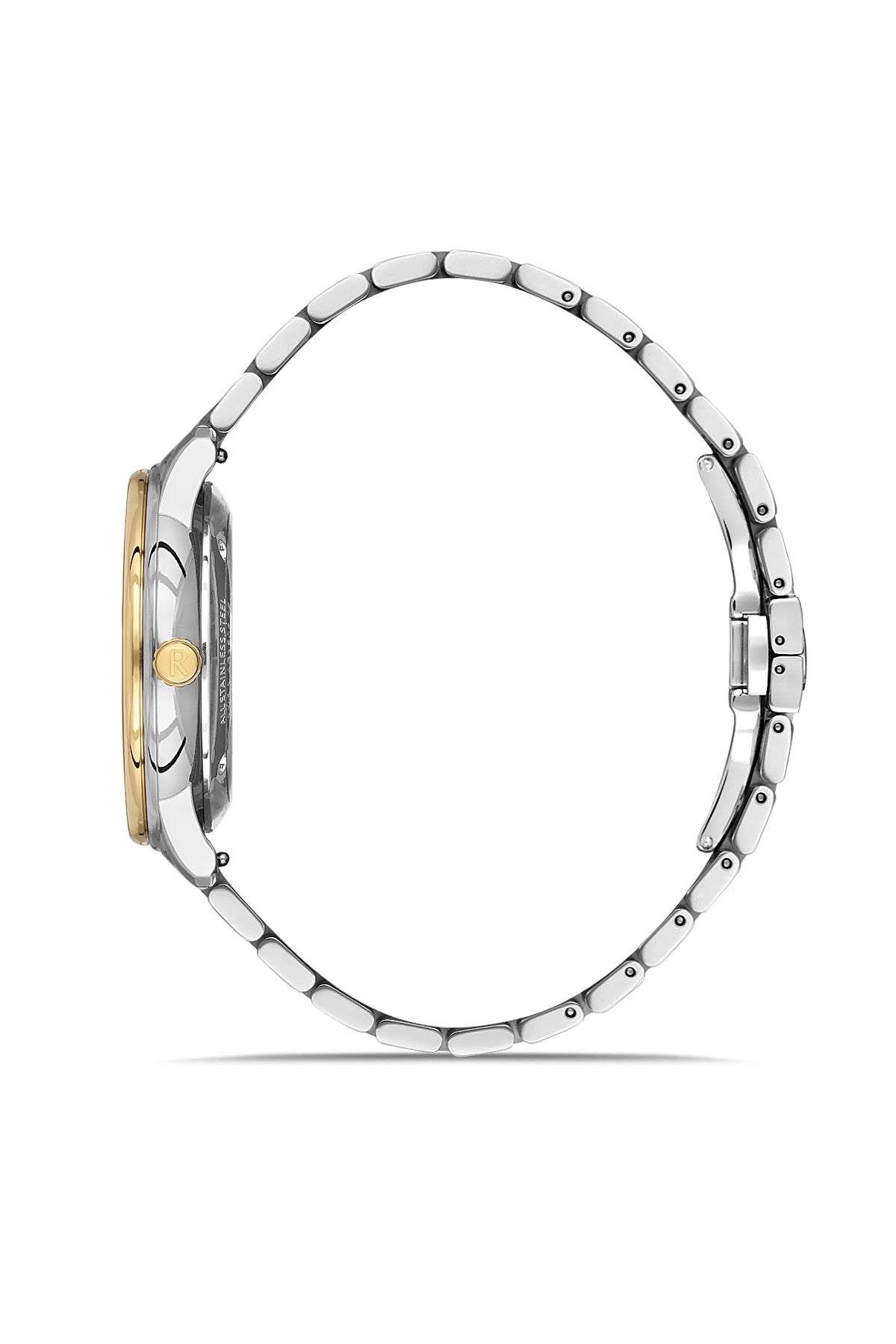 RMS Silver Dial Yellow White Coated Men's Watch - RMS.1.AG1506.06