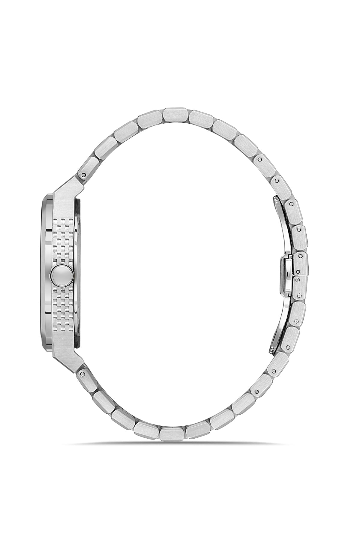 RMS Herrenuhr mit silbernem Zifferblatt und silberner Beschichtung - RMS.1.AG1586.01