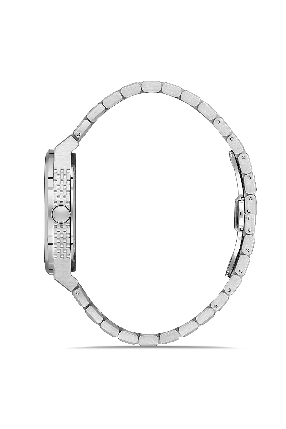 RMS Black Dial Silver Coated Men's Watch - RMS.1.AG1586.02