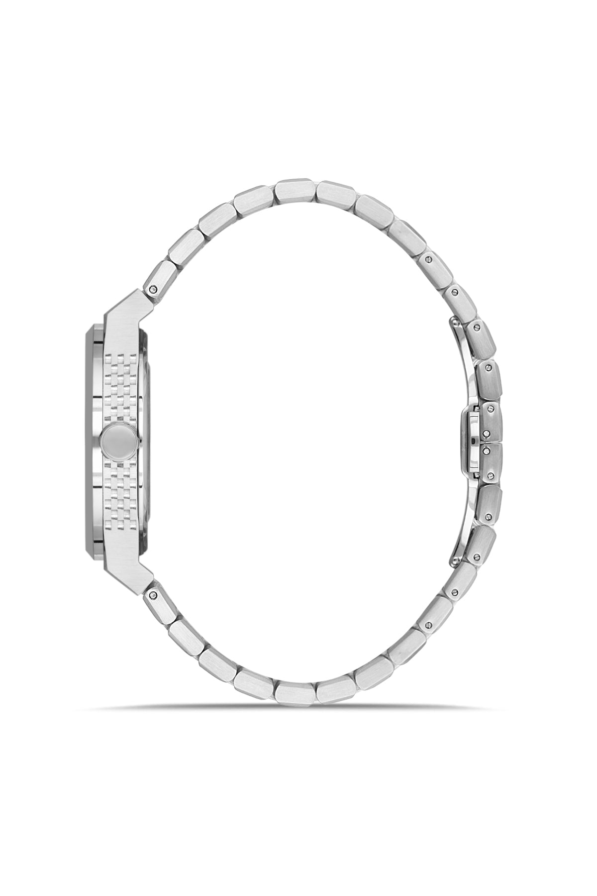 RMS Yellow Dial Silver Coated Men's Watch - RMS.1.AG1586.05