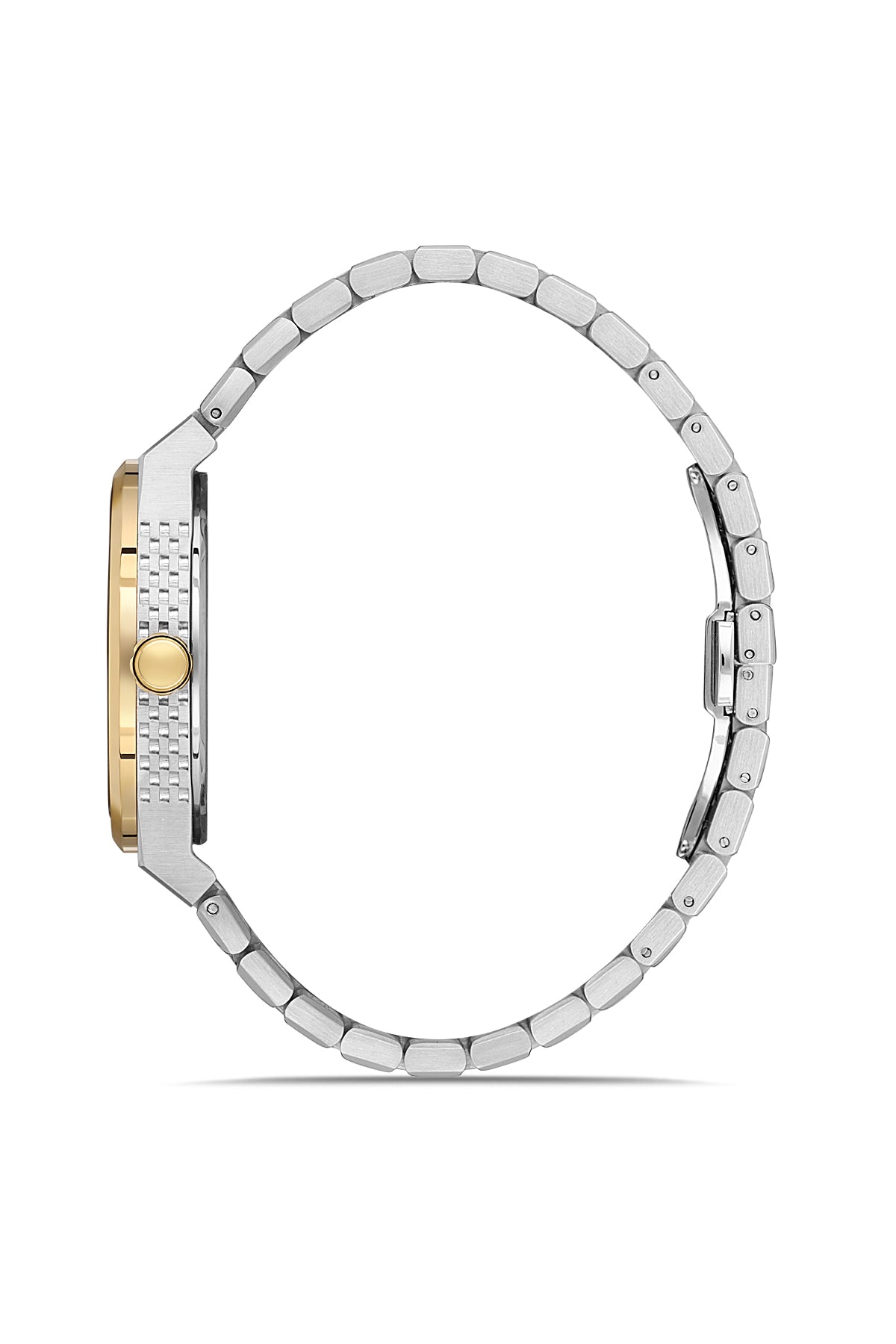 RMS Silver Dial Yellow White Coated Men's Watch - RMS.1.AG1586.09