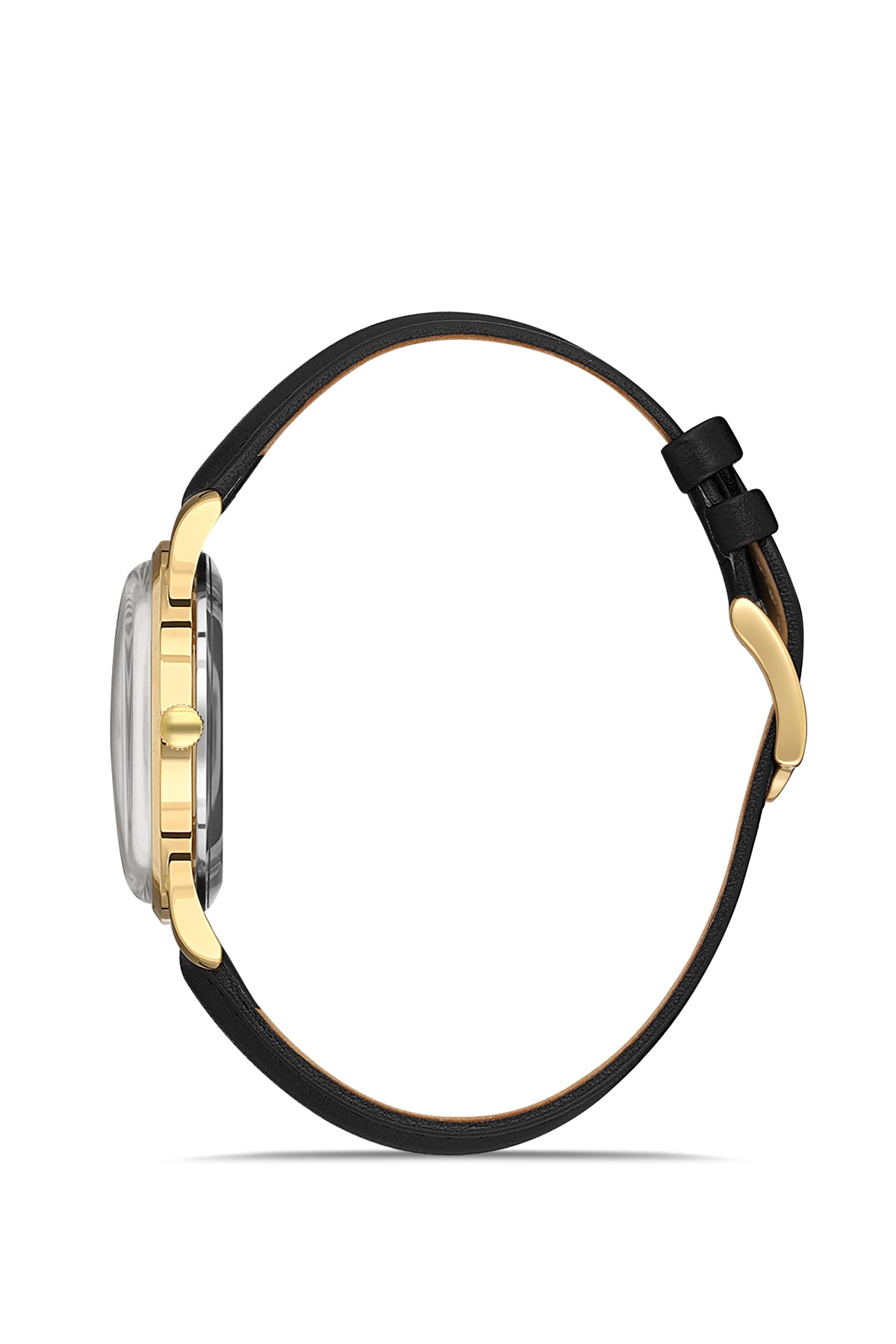 RMS Black Dial Yellow Coated Men's Watch - RMS.1.AG1611.04