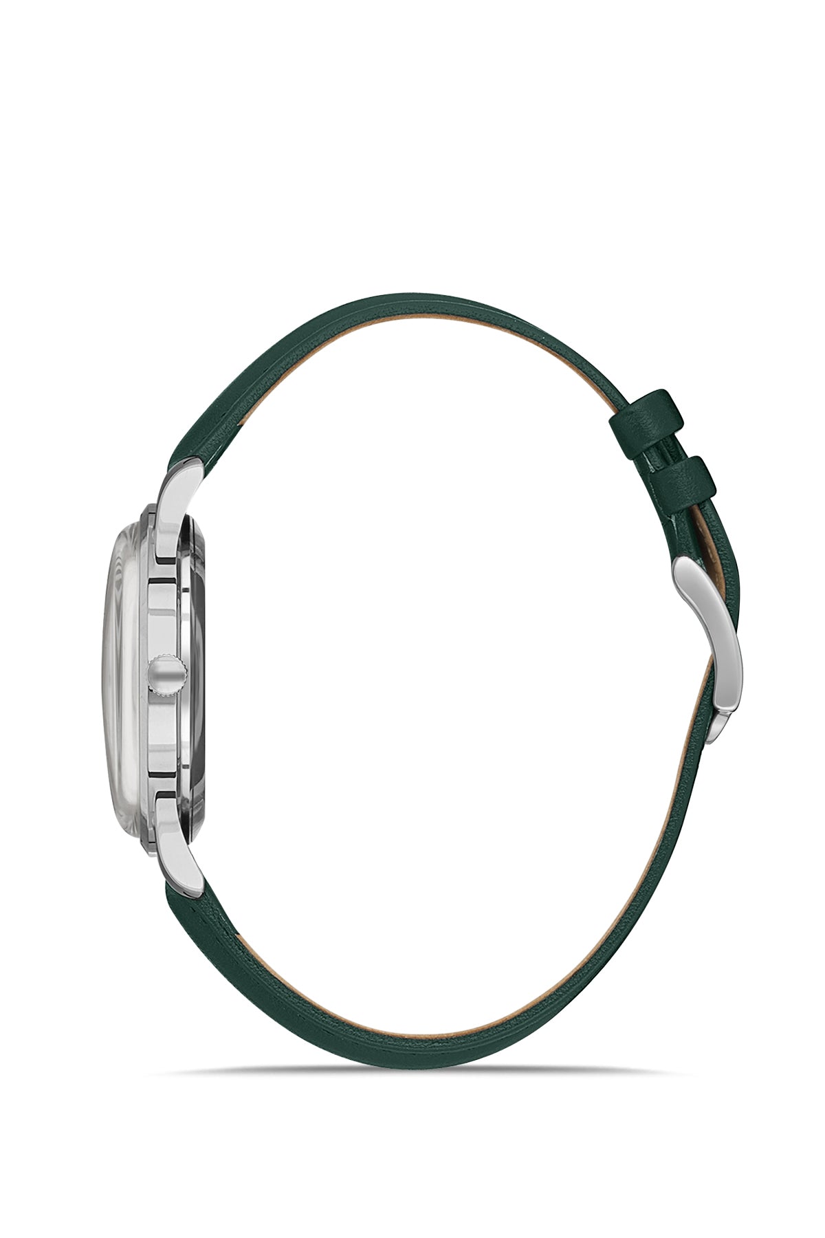 RMS Green Dial Silver Coated Men's Watch - RMS.1.AG1611.06