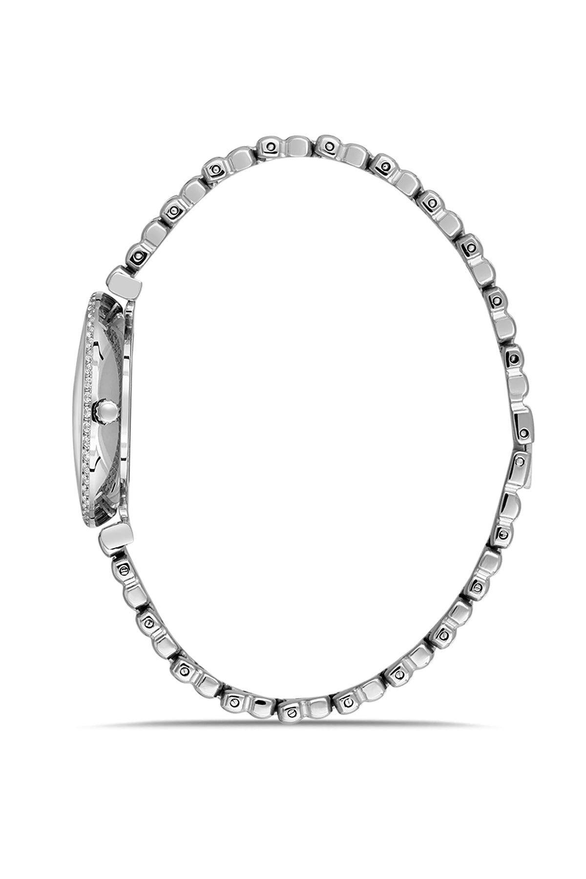 RMS Silver Plated Green Dial Women's Watch - RMS.1.AG1646.04