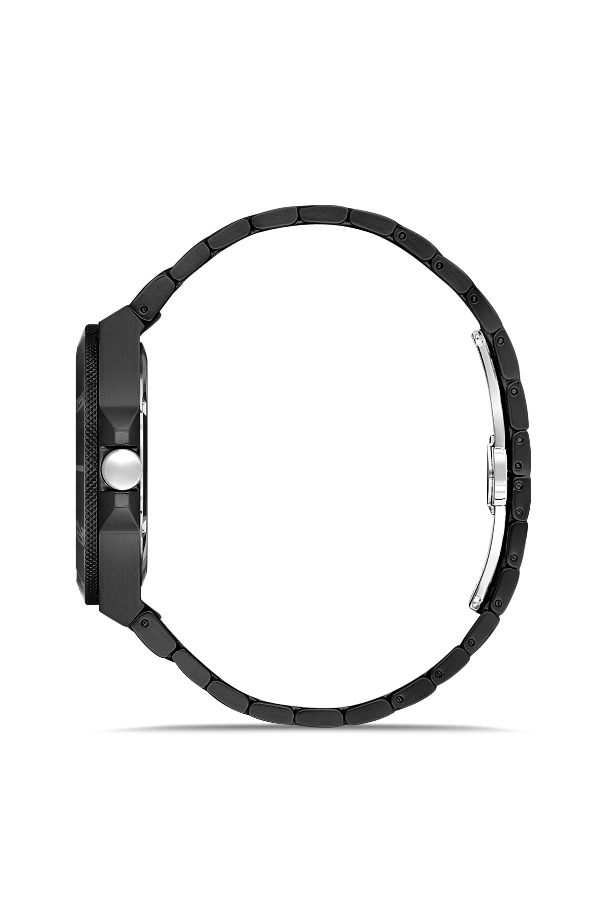 RMS Black Dial Black Coated Men's Watch - RMS.1.AG1409.04