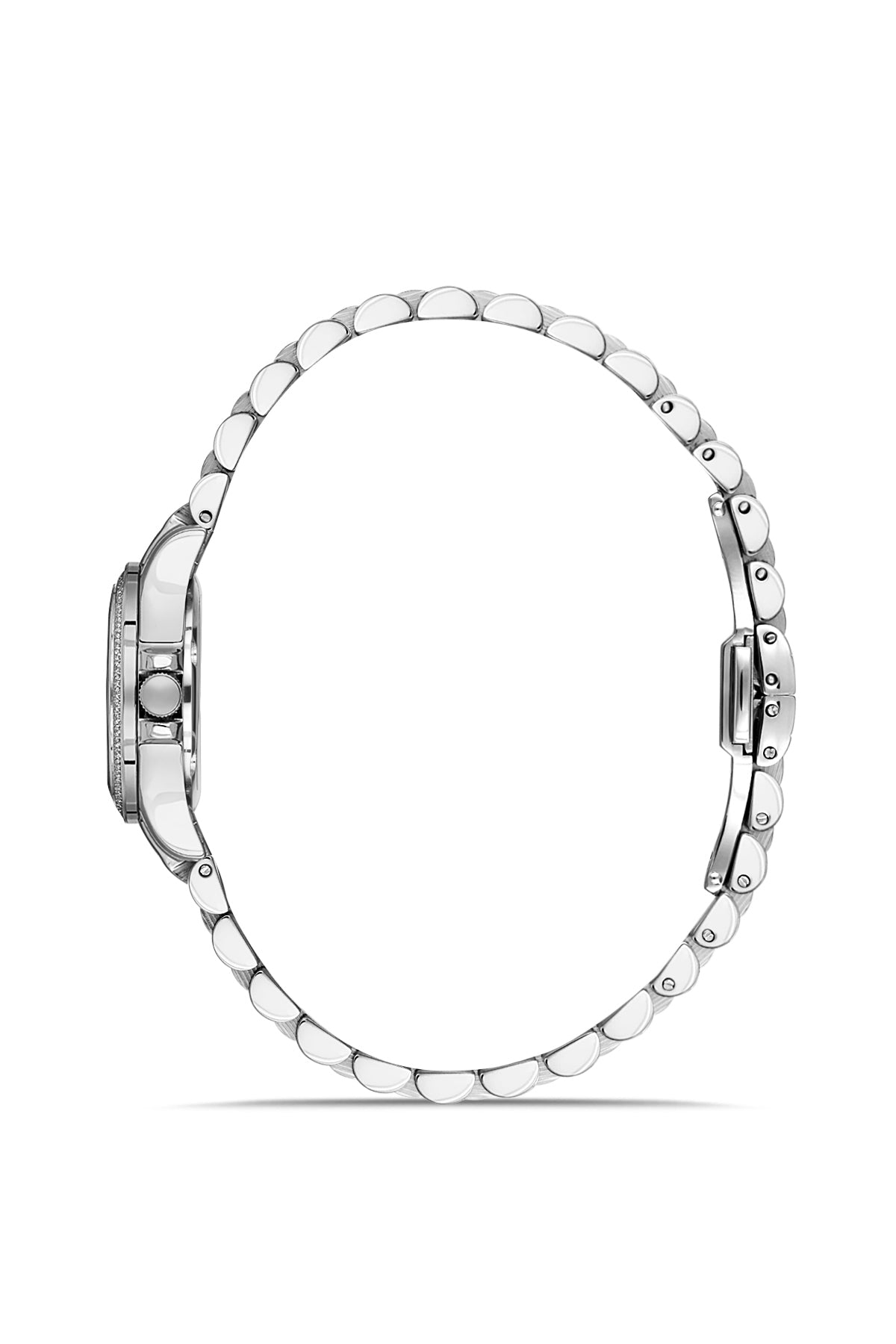 RMS Silver Dial Silver Coated Women's Watch - RMS.1.AG1604.01