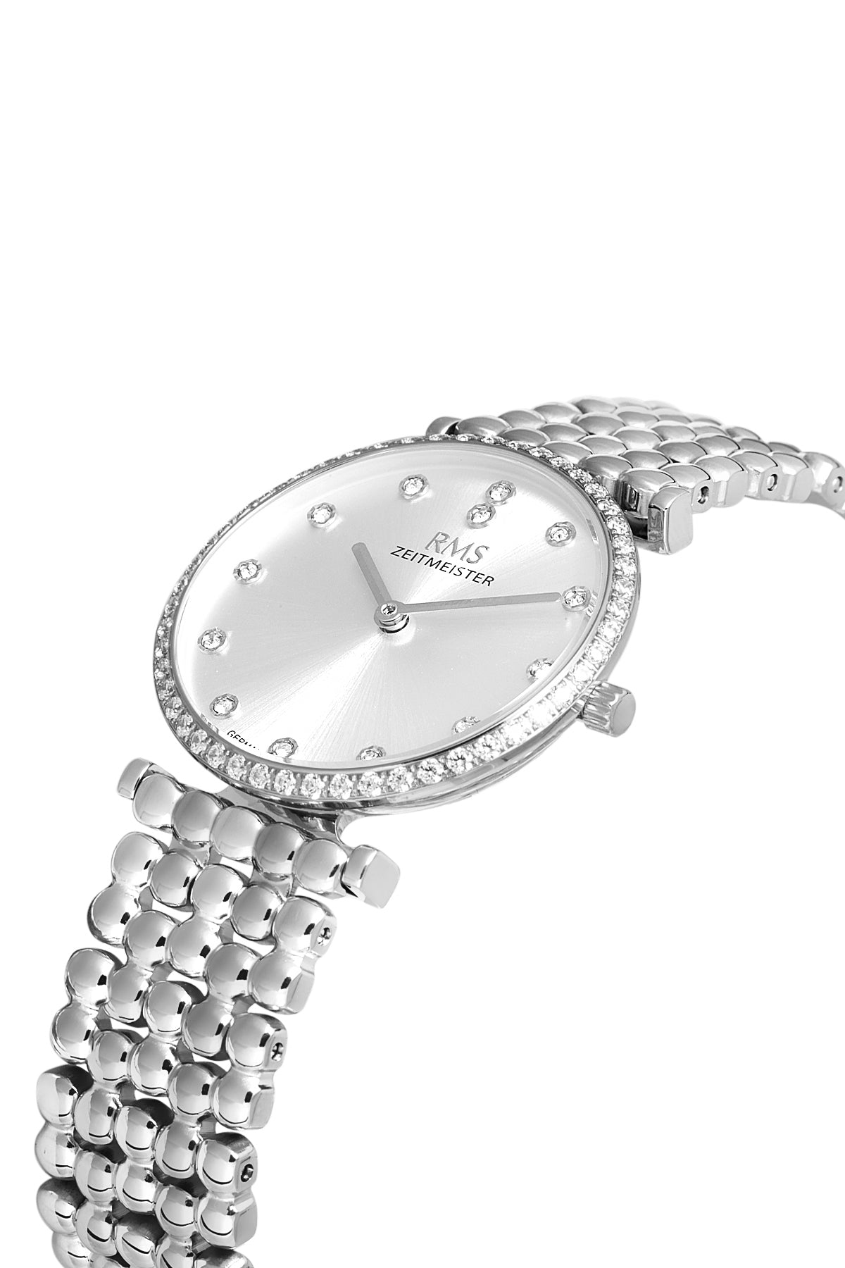 RMS Women's Silver Dial Silver Stainless Steel Watch - RMS.1.AG1647.01 - 3