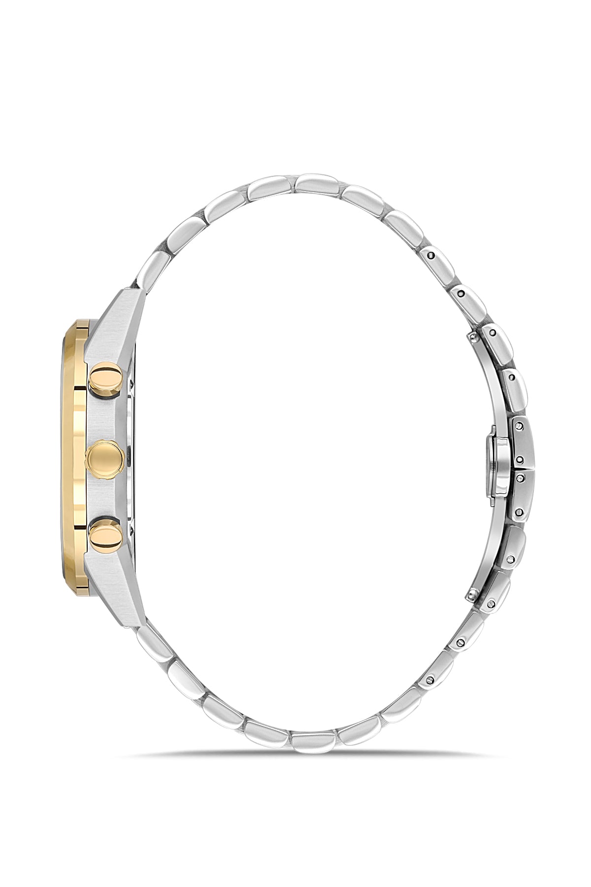 RMS Silver Dial Yellow White Coated Men's Watch - RMS.1.AG1593.09