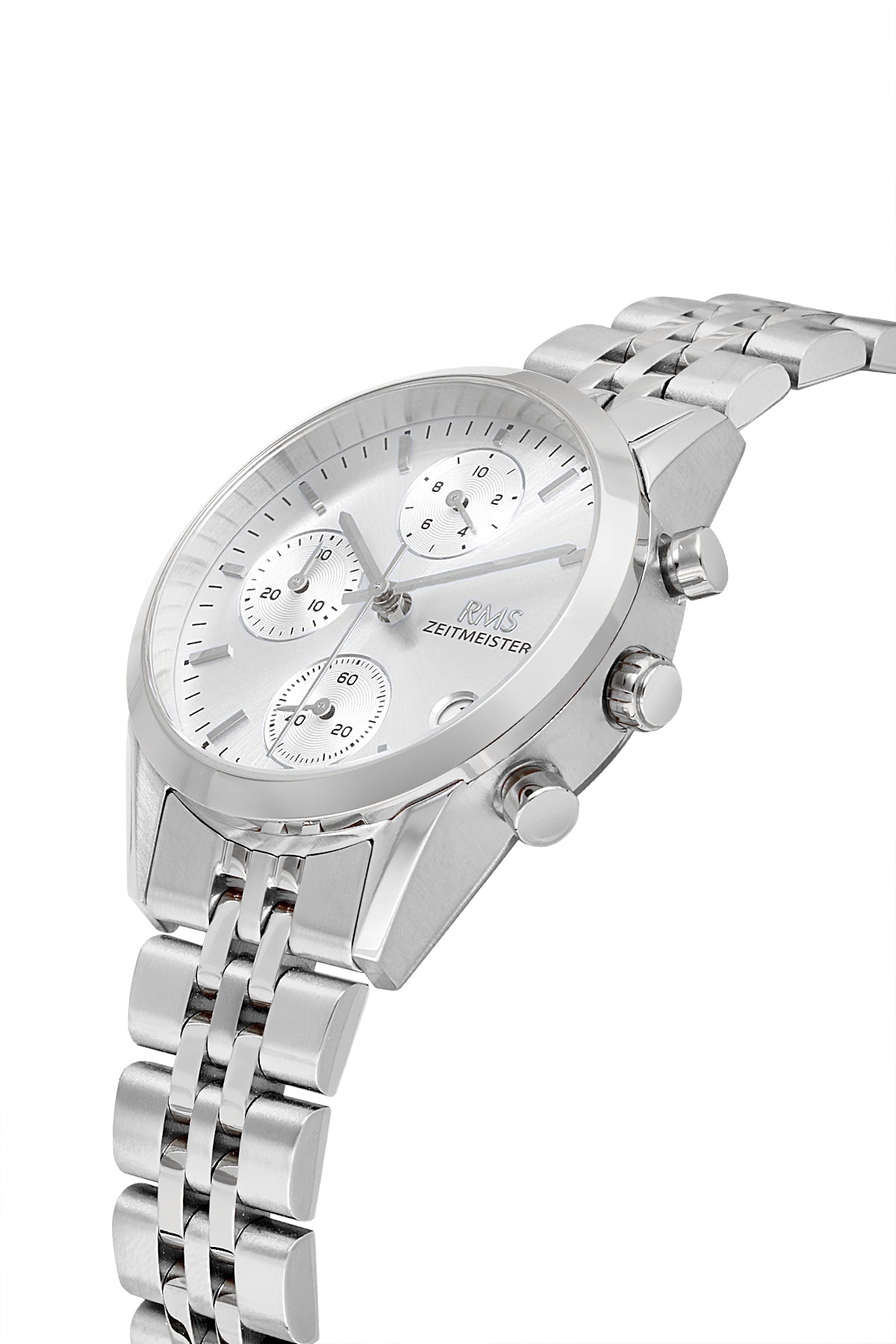RMS Silver Dial Silver Coated Women's Watch - RMS.1.AG1594.01