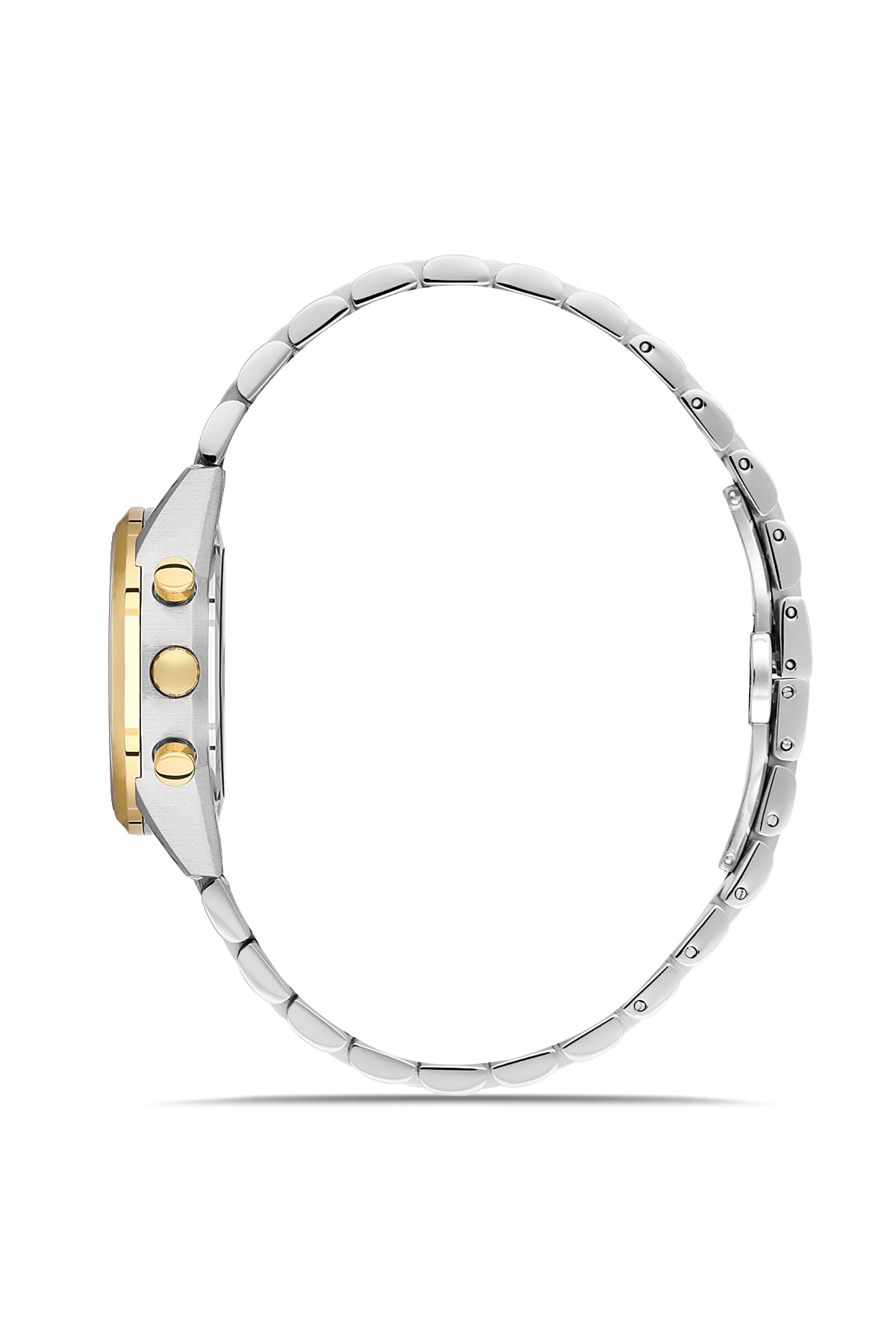 RMS Black Dial Yellow White Coated Women's Watch - RMS.1.AG1594.09