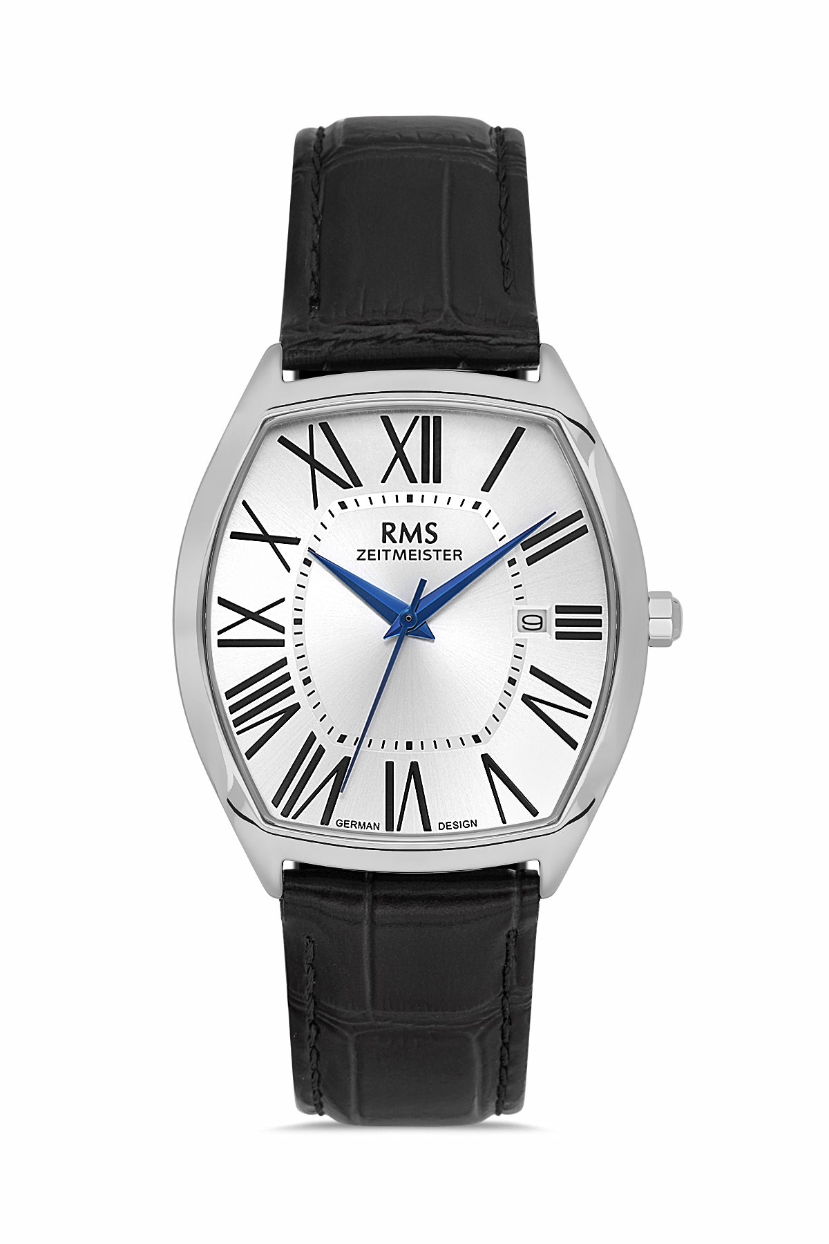 RMS Silver Dial Silver Coated Men's Watch - RMS.1.AG1627.01