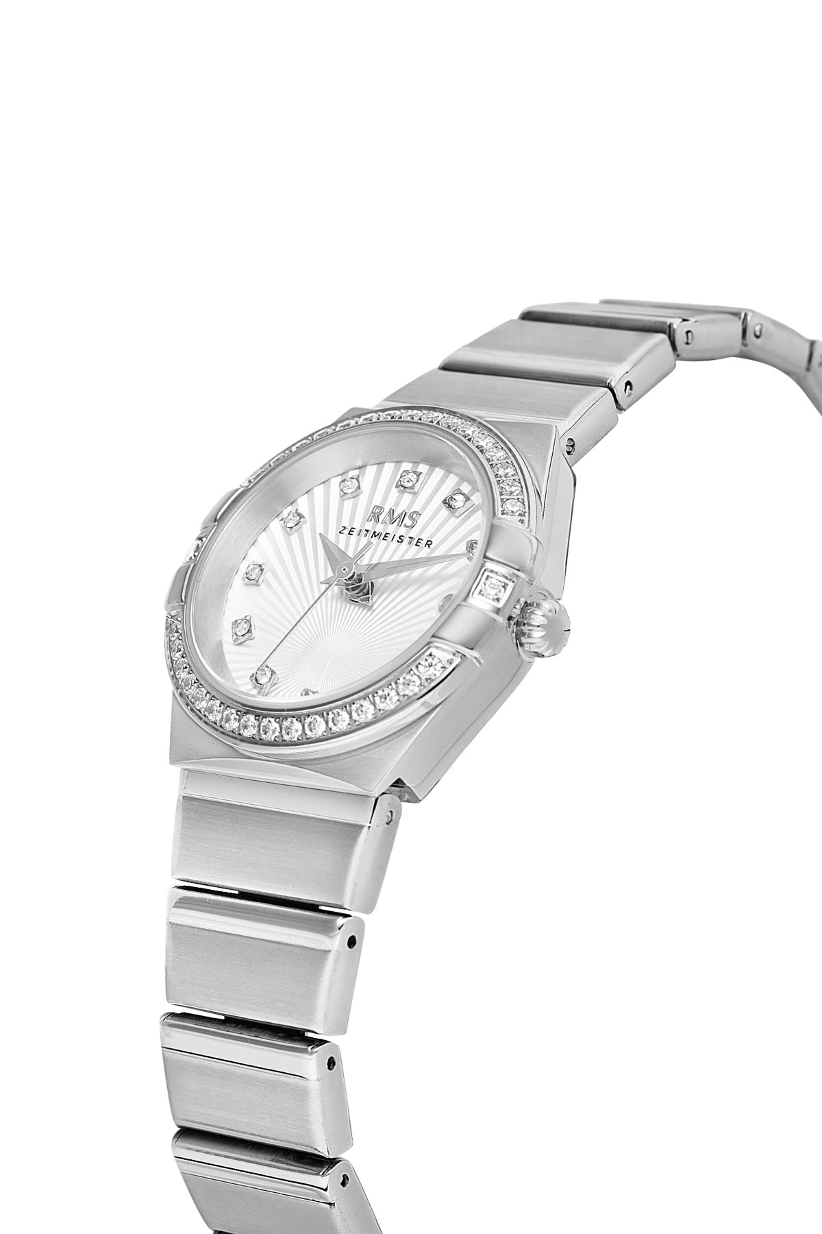 RMS Women's Silver Dial Silver Stainless Steel Watch - RMS.1.AG2057.01 - 3