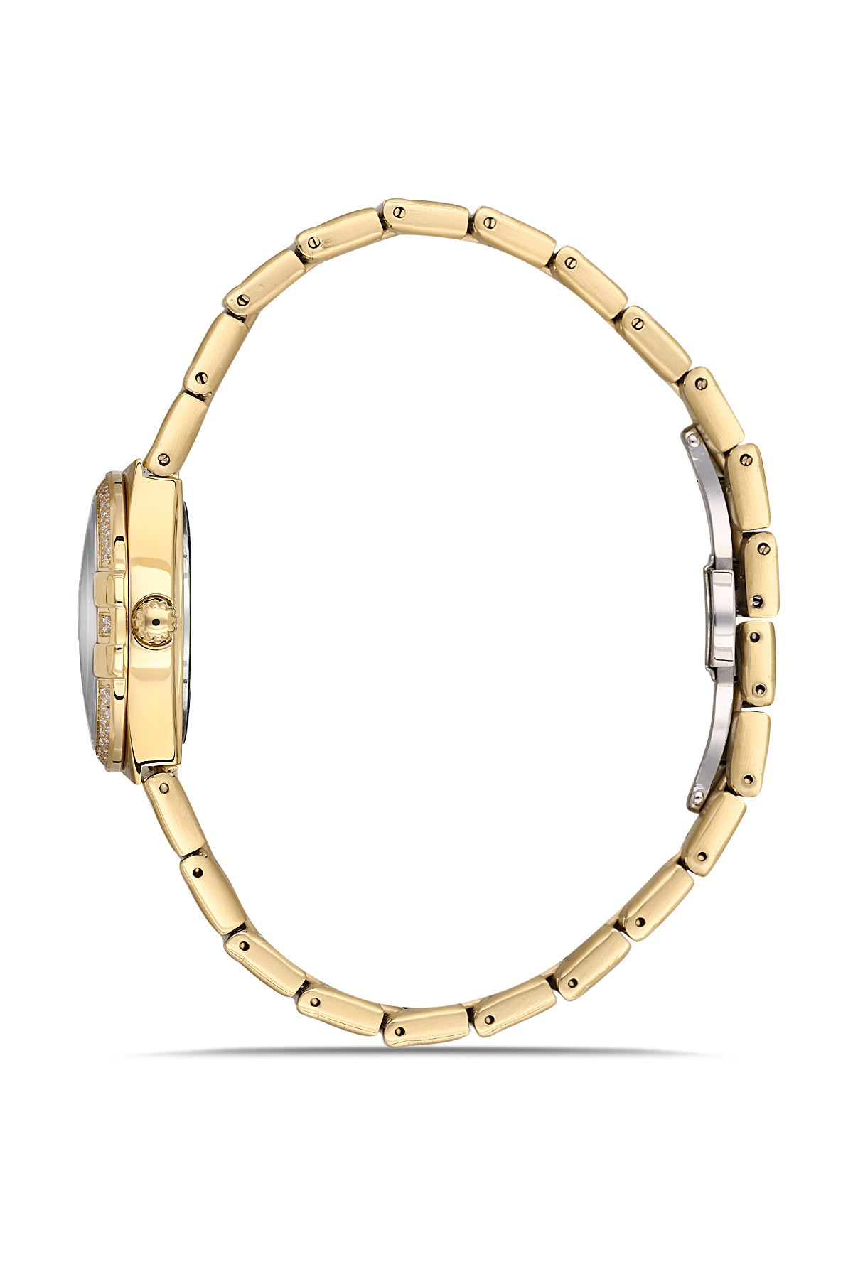 RMS Women's Gold Dial Gold Stainless Steel Watch - RMS.1.AG2057.07