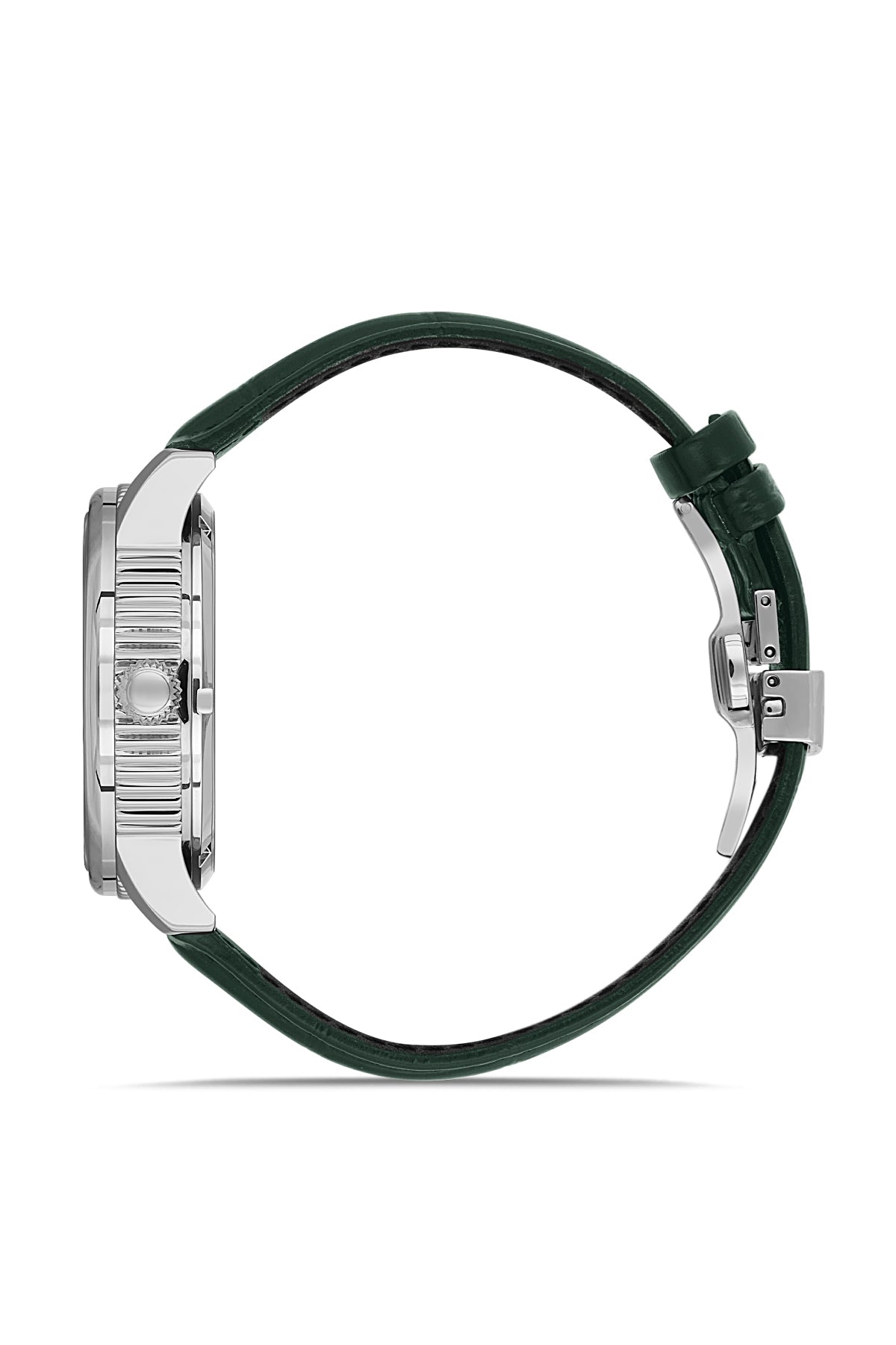 RMS Green Dial Silver Coated Men's Watch - RMS.1.AG1640.03