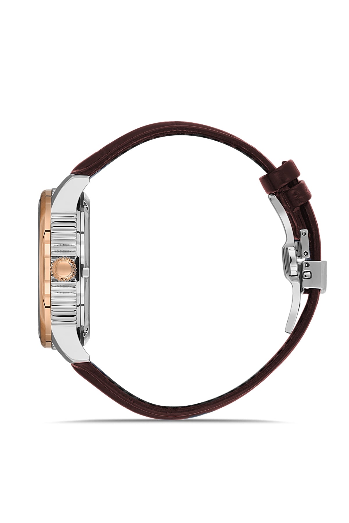 RMS Brown Dial Rose White Coated Men's Watch - RMS.1.AG1640.05