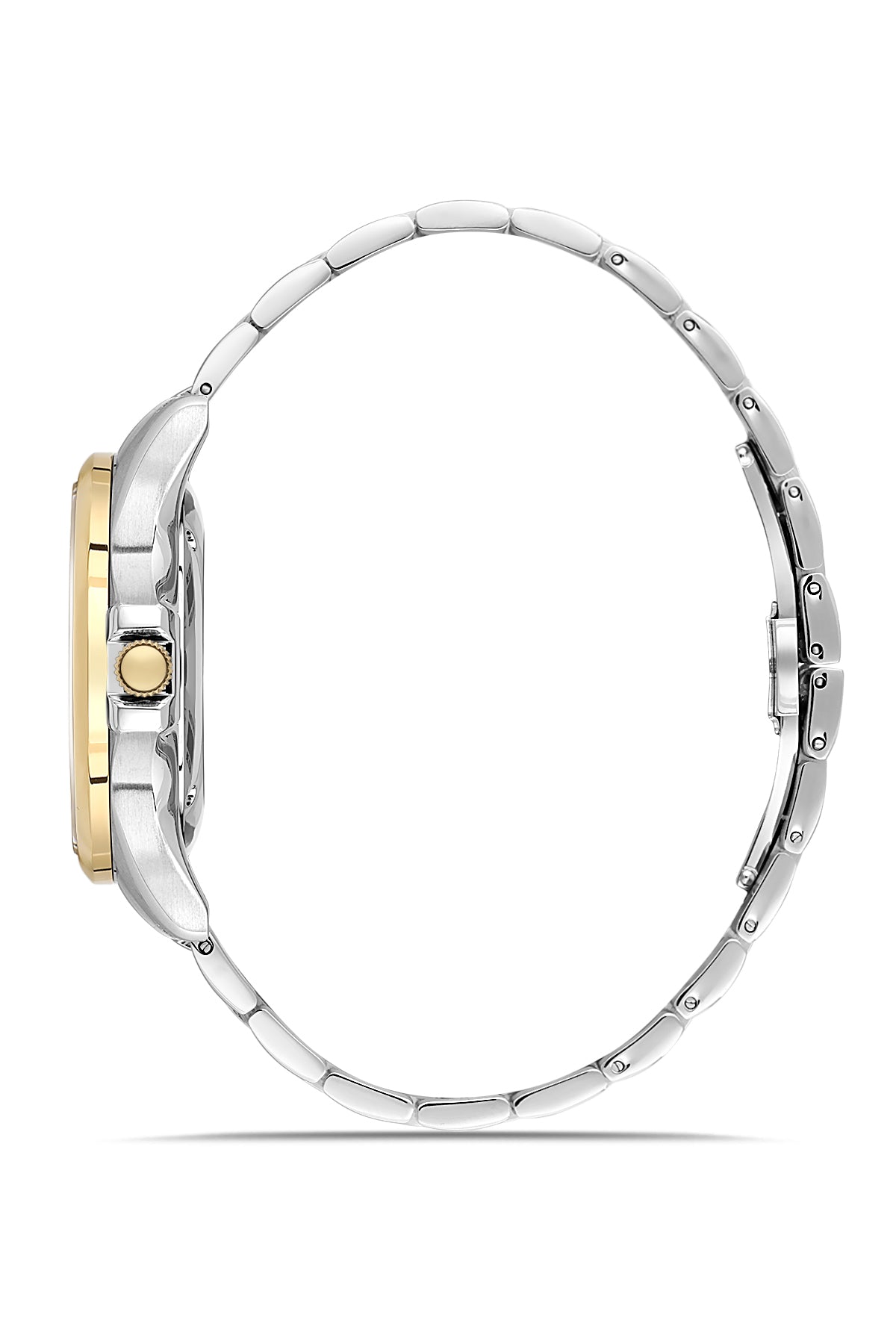 RMS Men's Silver Dial Gold & Silver Stainless Steel Watch - RMS.1.AG2076.05
