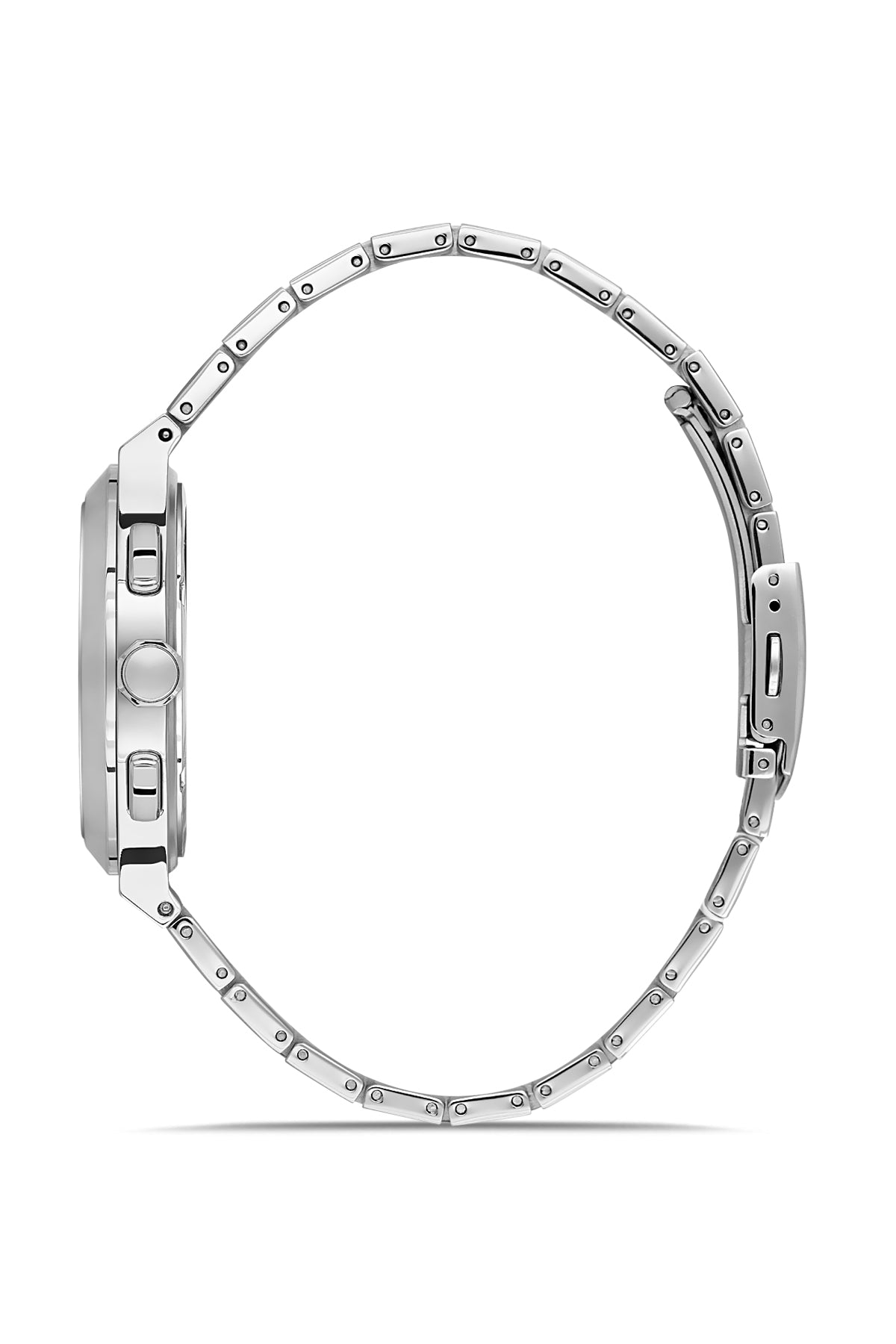 RMS Men's Burgundy Dial Silver Stainless Steel Watch - RMS.1.AG2102.113