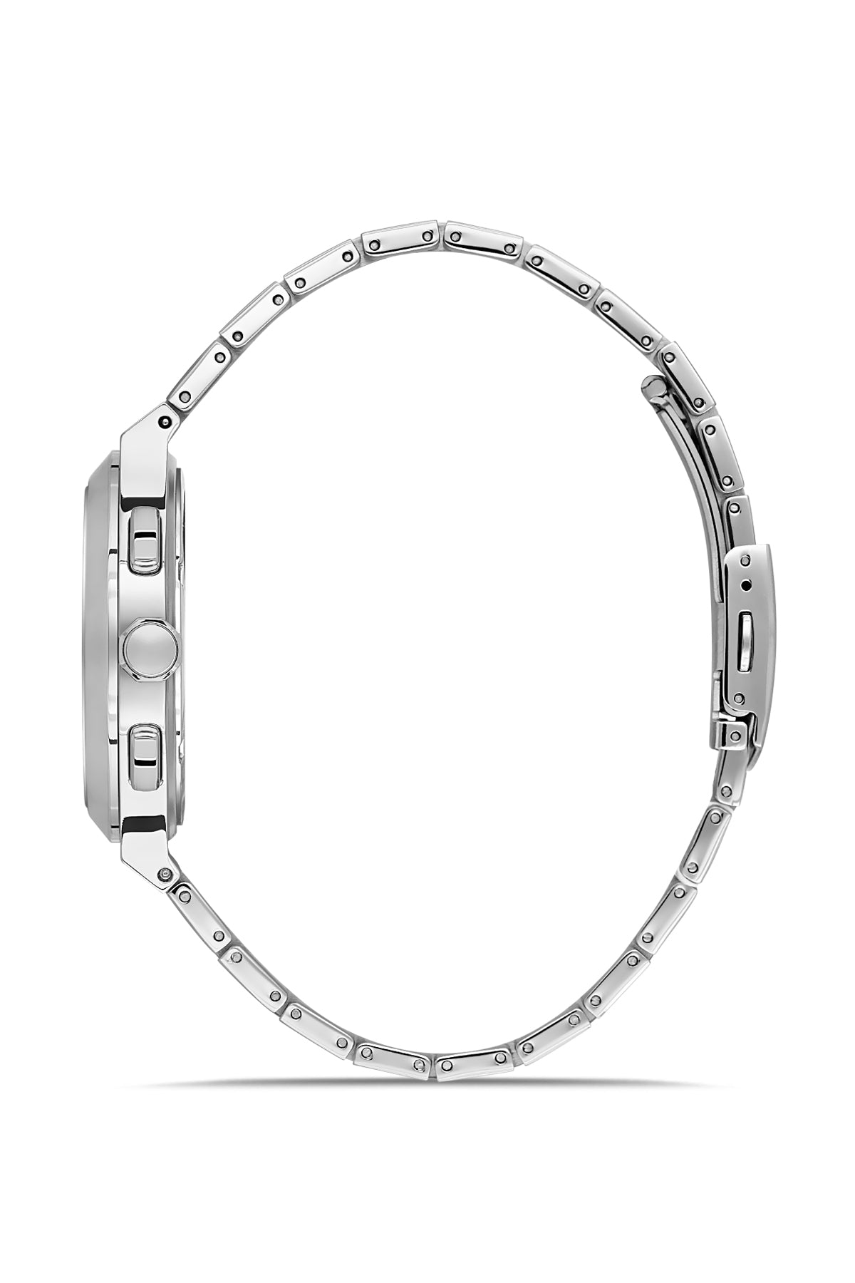 RMS Men's Gold Dial Silver Stainless Steel Watch - RMS.1.AG2102.18