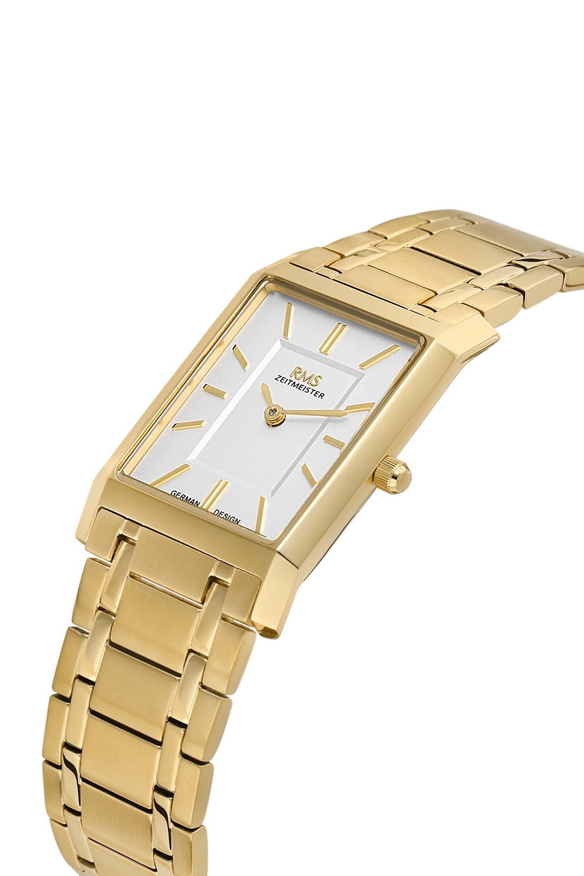 RMS Women's Silver Dial Gold Stainless Steel Watch - RMS.1.AG2121.20 - 3