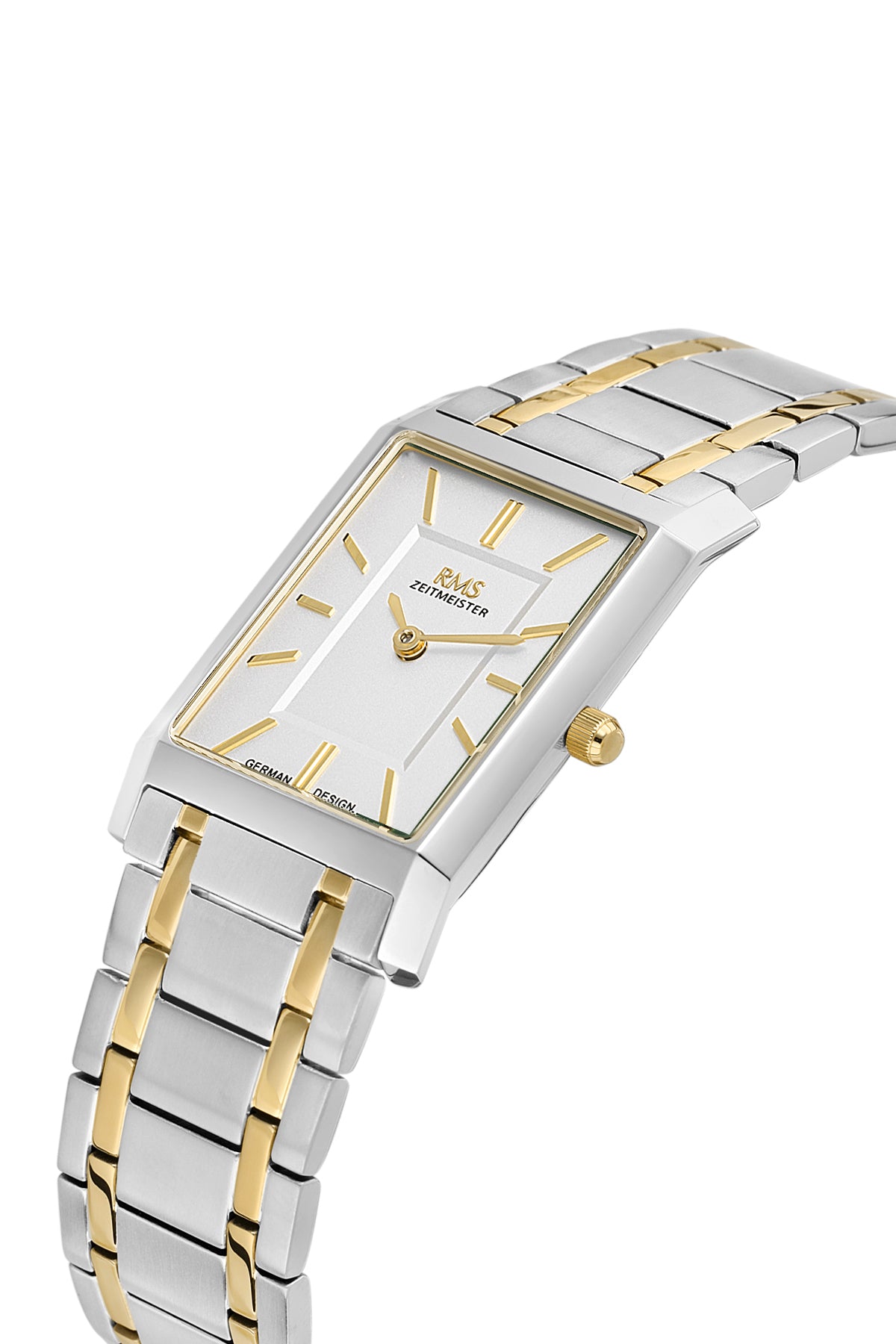 RMS Women's Silver Dial Gold & Silver Stainless Steel Watch - RMS.1.AG2121.40