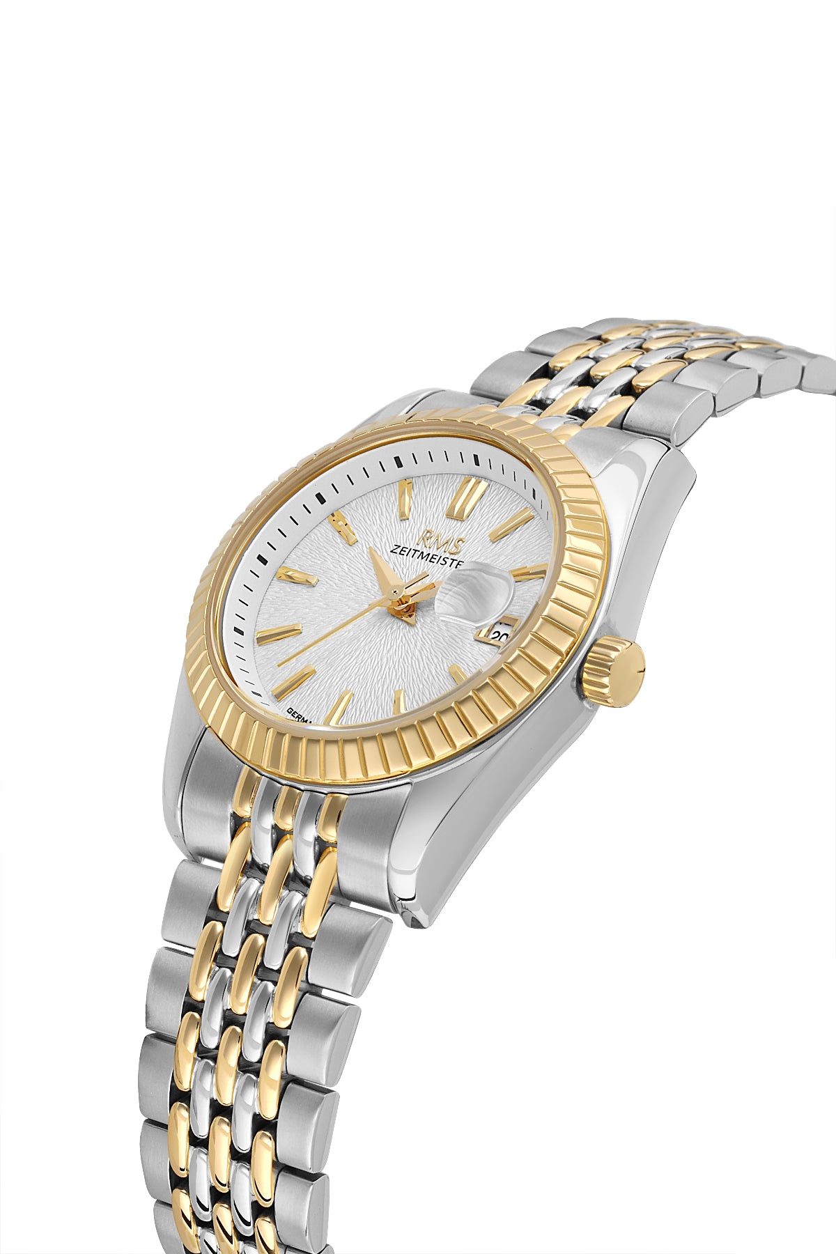 RMS Women's Silver Dial Gold & Silver Stainless Steel Watch - RMS.1.AG2126.40