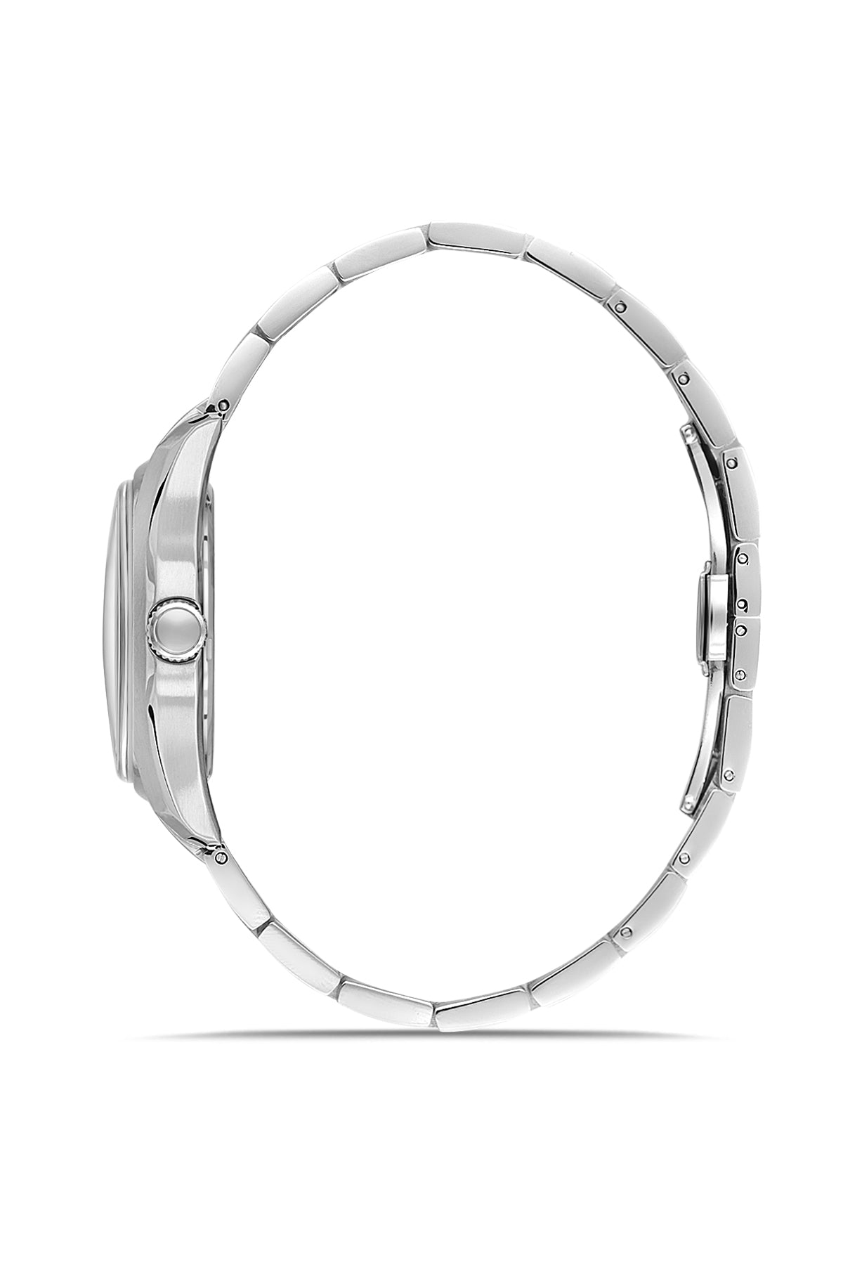 RMS Men's Gray Dial Silver Stainless Steel Watch - RMS.1.AG2127.115