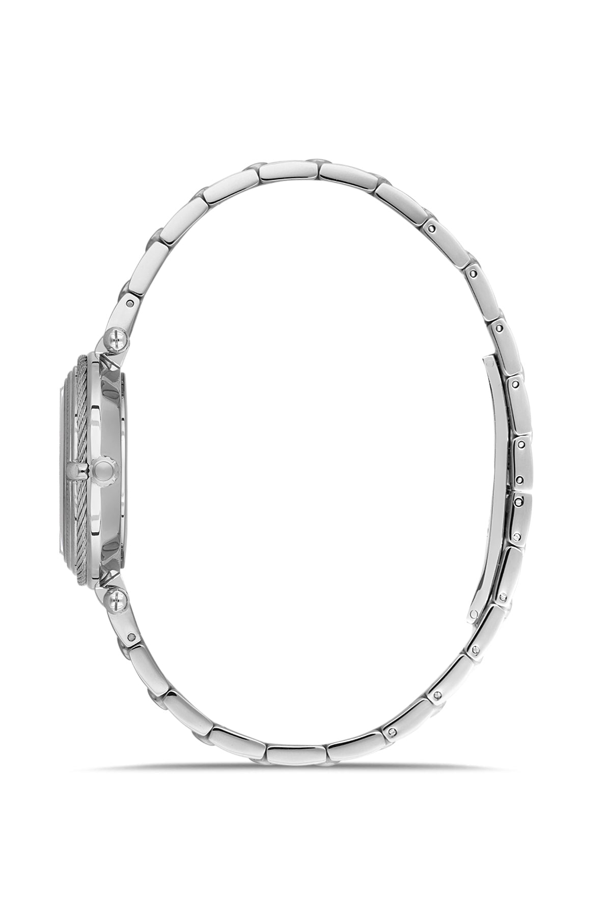 RMS Women's Black Dial Silver Stainless Steel Watch - RMS.1.AG2135.12