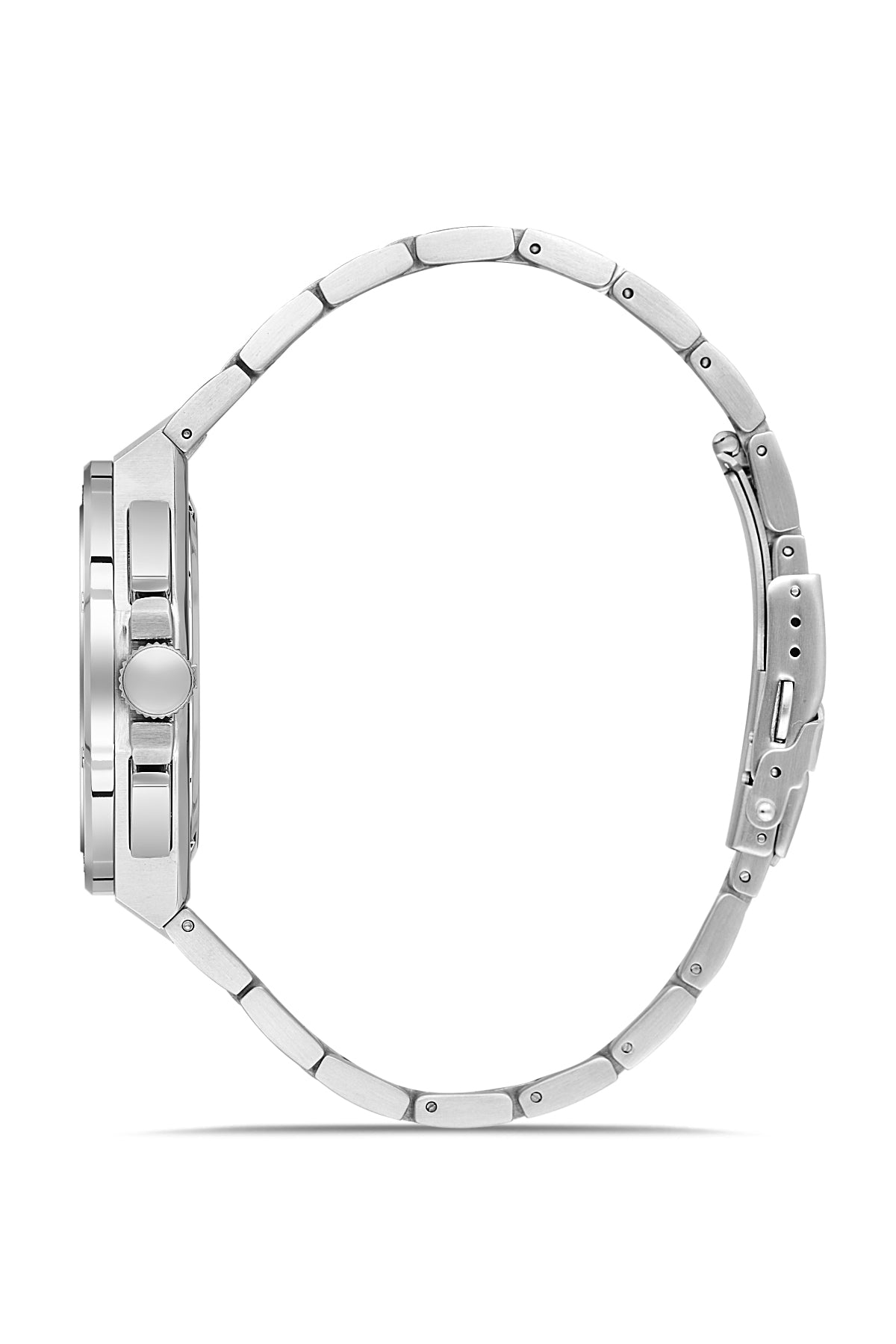 RMS Men's Grey Dial Silver Chronograph Stainless Steel Watch - RMS.1.AG2134.115