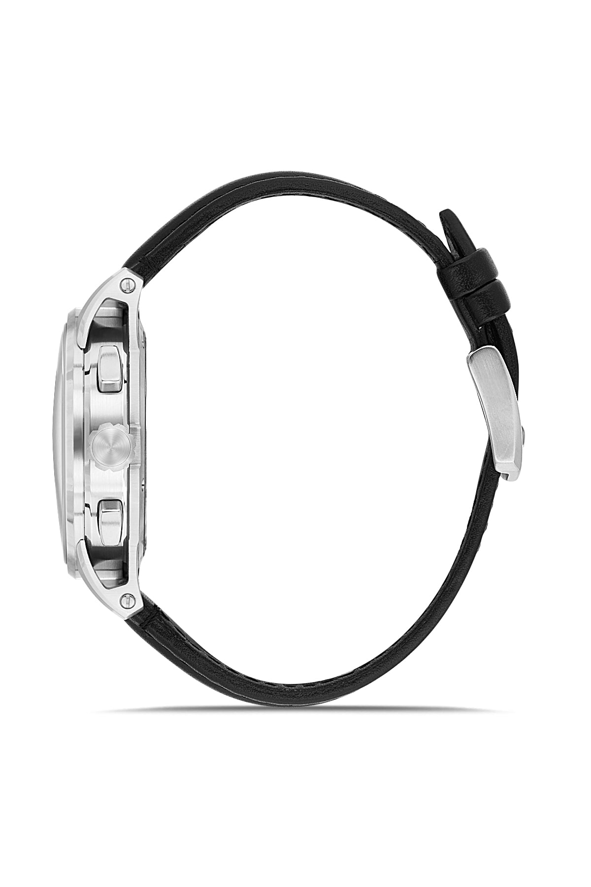 RMS Silver Dial Silver Coated Men's Watch - RMS.1.AG2161.90