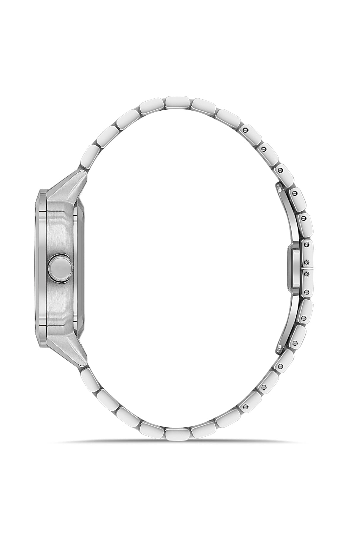RMS Men's Silver Dial Silver Stainless Steel Watch - RMS.1.AG2233.10