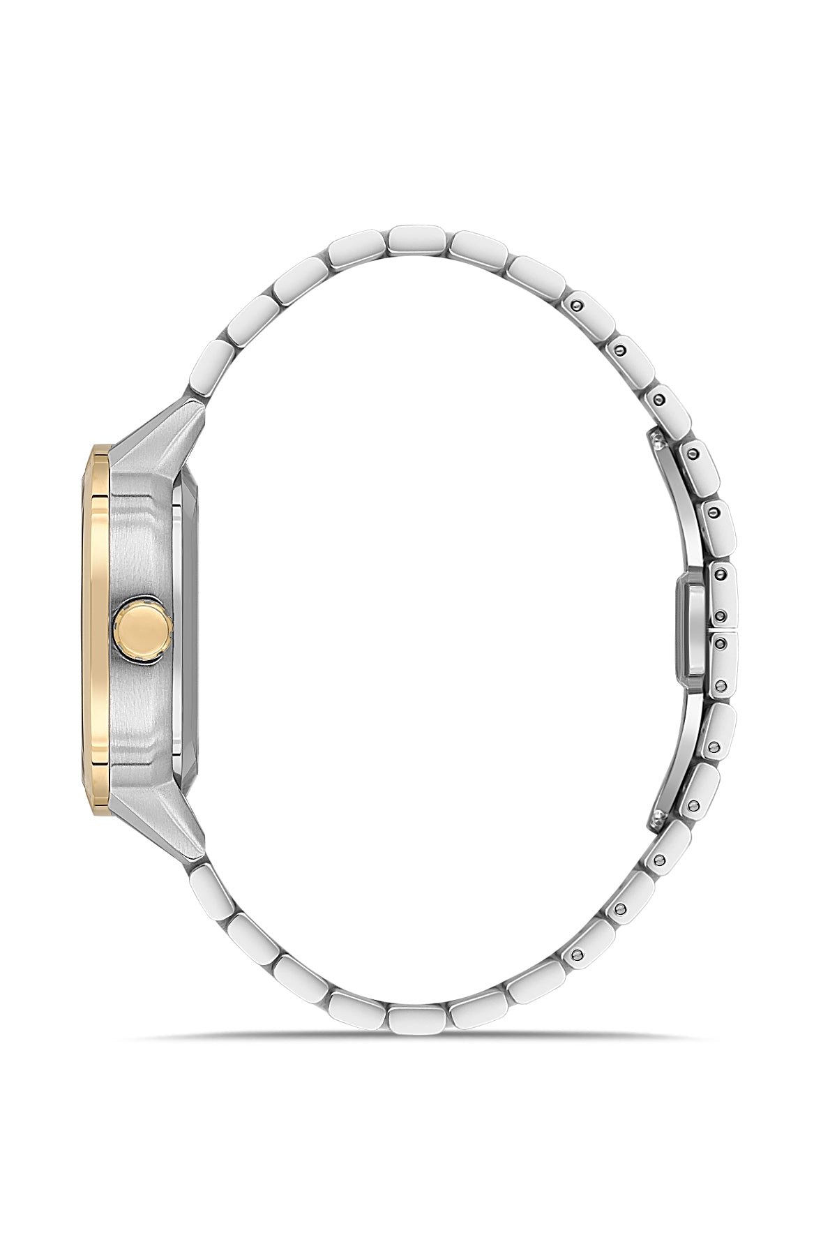 RMS Men's Silver Dial Yellow White Stainless Steel Watch - RMS.1.AG2233.40