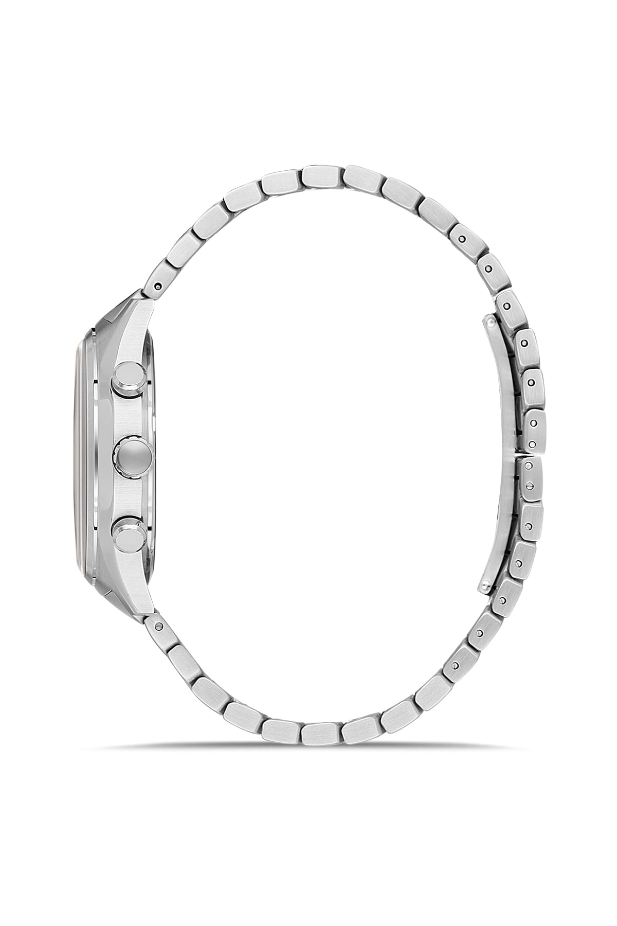 RMS Zeitmeister Tiffany Blue Dial Silver Plated Men's Watch - Stainless Steel Bracelet - RMS.1.AG2201.119