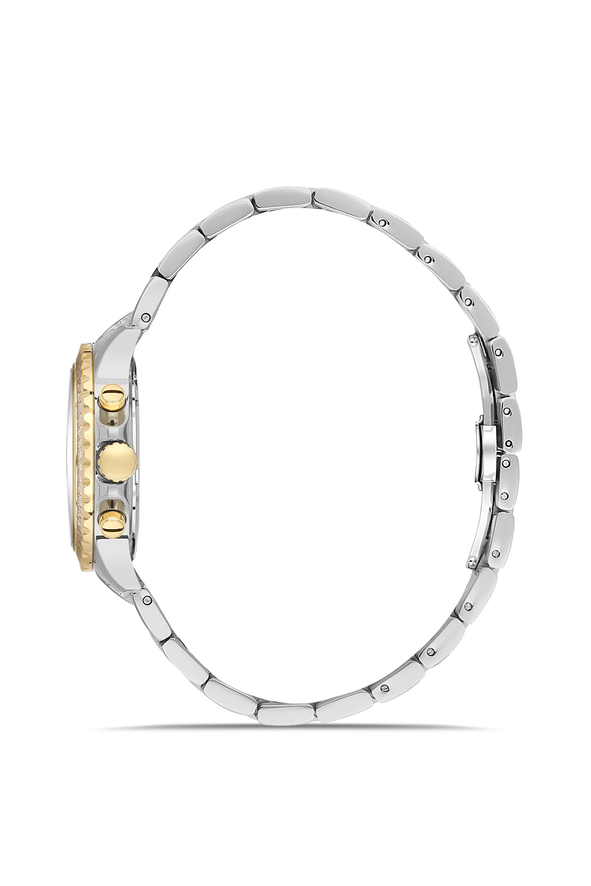 RMS Women's Silver Dial Gold & Silver Multi Function Stainless Steel Watch - RMS.1.AG2169.40