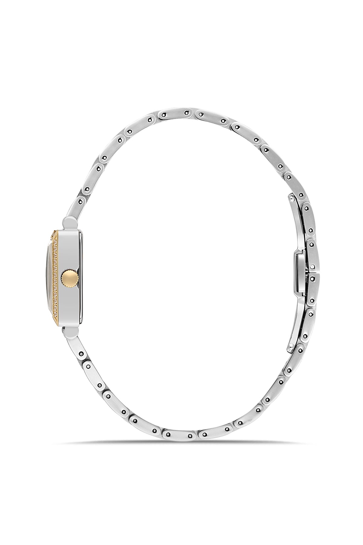 RMS Zeitmeister RMS.1.AG2167.40 women's watch with white dial, two-tone case and stainless steel bracelet – view 2