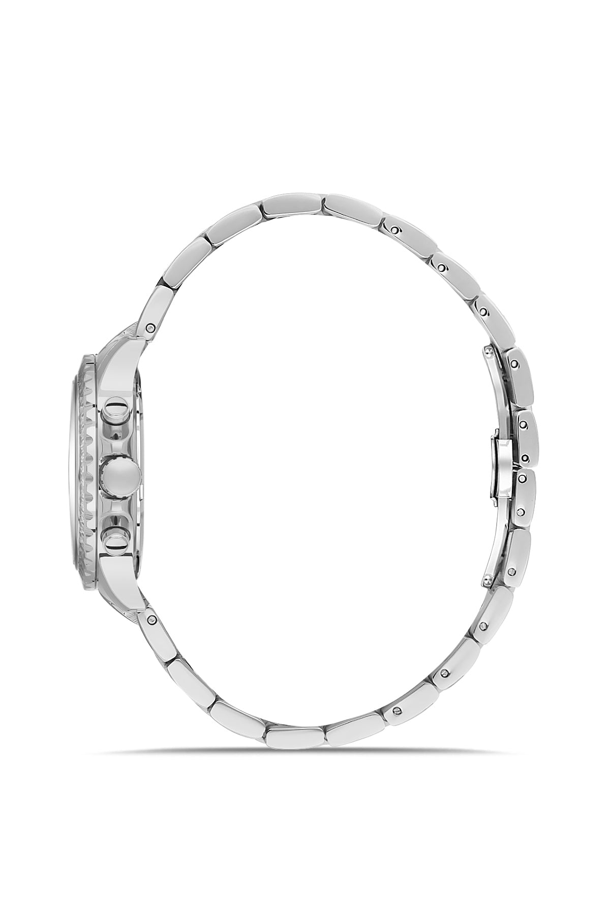 RMS Women's Silver Dial Silver Multi Function Stainless Steel Watch - RMS.1.AG2169.10