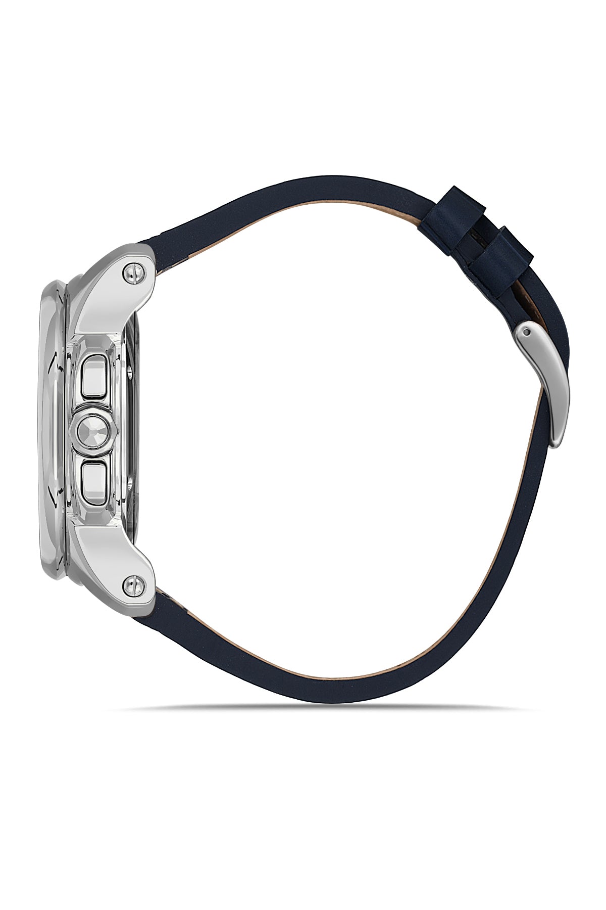 RMS Black Dial Silver Coated Men's Watch - RMS.1.AG1058.08