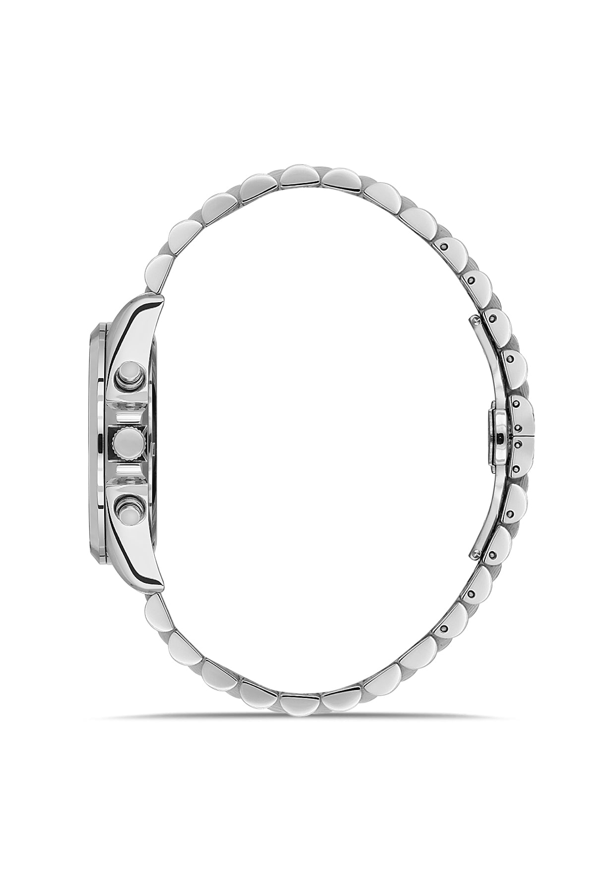 RMS Herrenuhr mit blauem Zifferblatt und silberfarbenem Gehäuse - RMS.1.AG1598.03