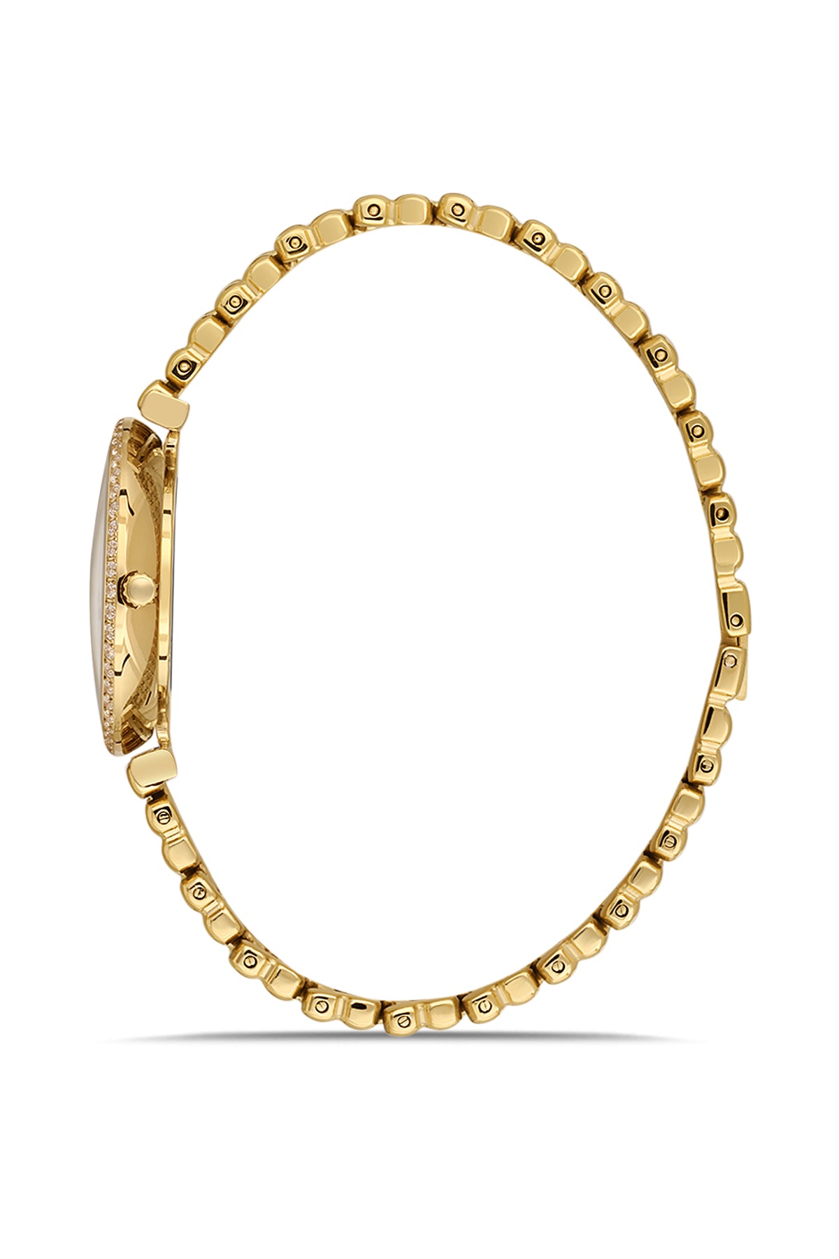 RMS Women's Green Dial Gold Stainless Steel Watch - RMS.1.AG1647.07