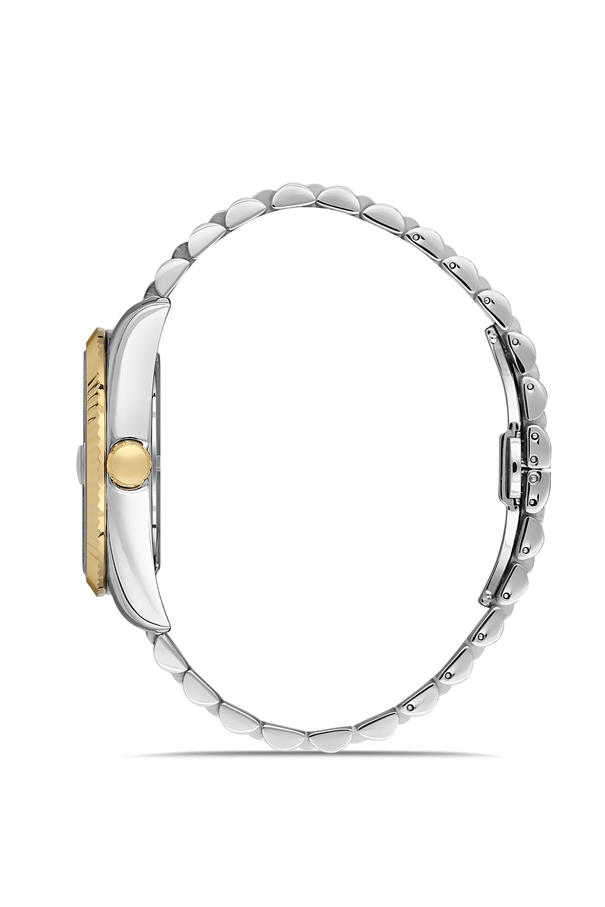 RMS Silver Dial Yellow White Coated Men's Watch - RMS.1.AG1641.08