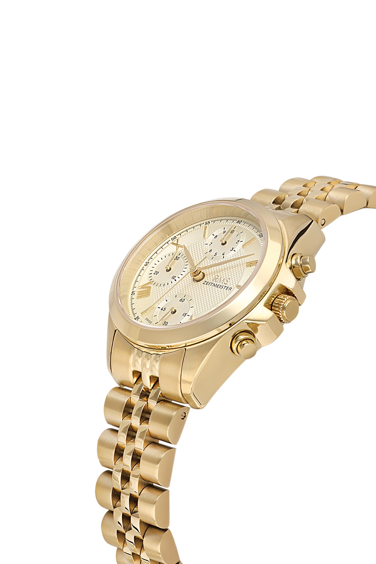 RMS Yellow Dial Yellow Coated Women's Watch - RMS.1.AG1599.07