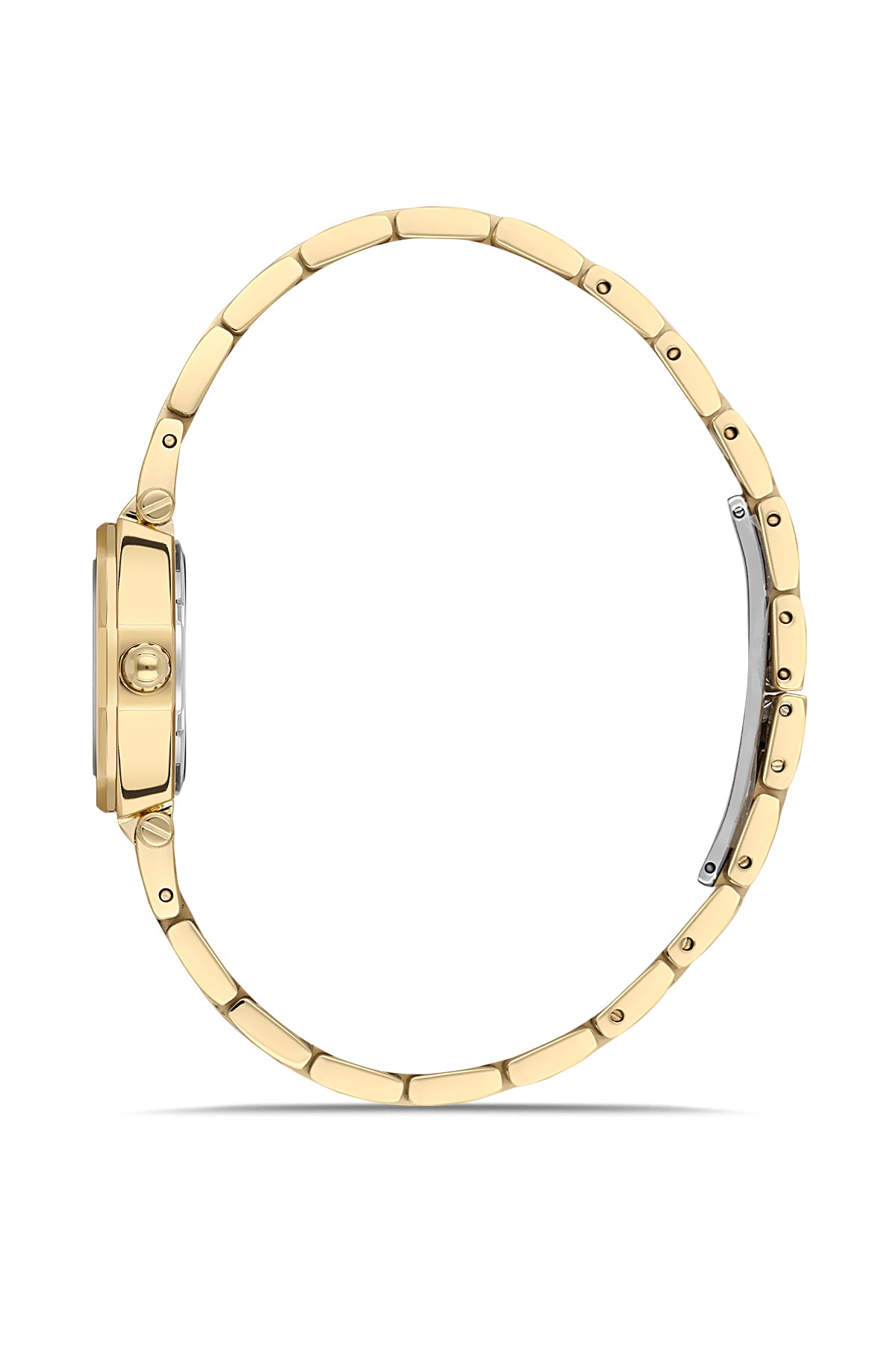 RMS Women's Silver Dial Gold Stainless Steel Watch - RMS.1.AG2056.04