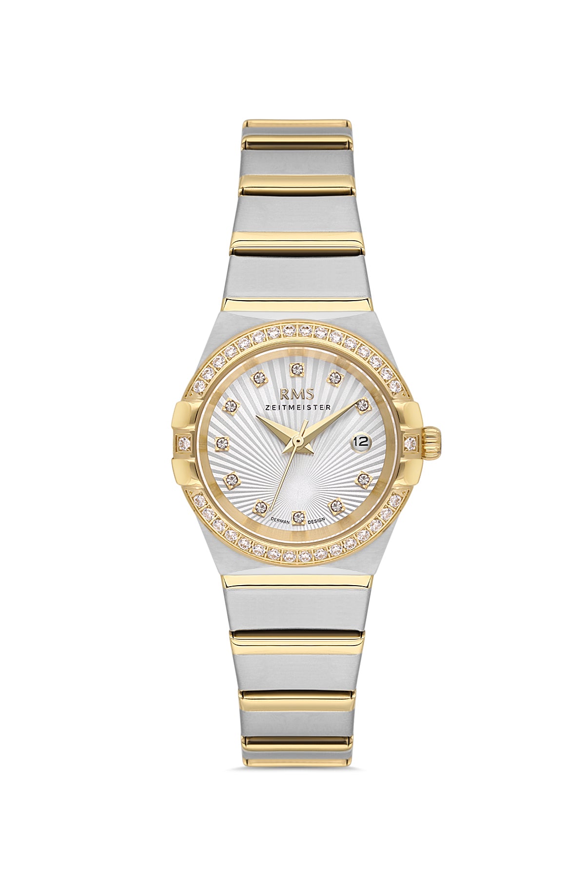 RMS Women's Silver Dial Gold & Silver Stainless Steel Watch - RMS.1.AG2057.05