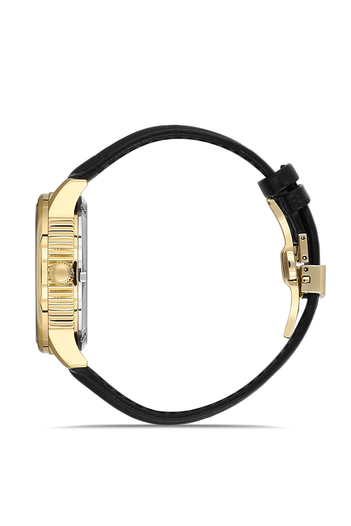 RMS Black Dial Yellow Coated Men's Watch - RMS.1.AG1640.06