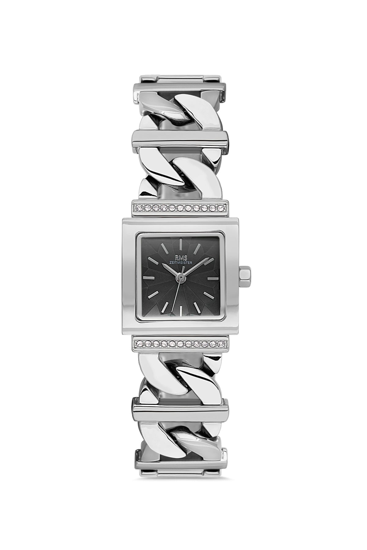 RMS Women's Blue Dial Silver Stainless Steel Watch - RMS.1.AG2055.02
