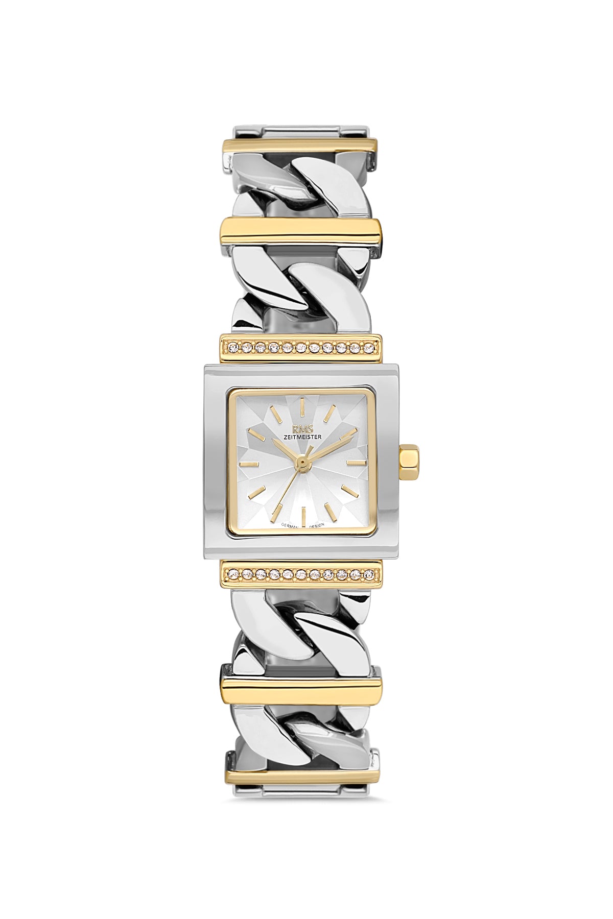 RMS Women's Silver Dial Gold & Silver Stainless Steel Watch - RMS.1.AG2055.03